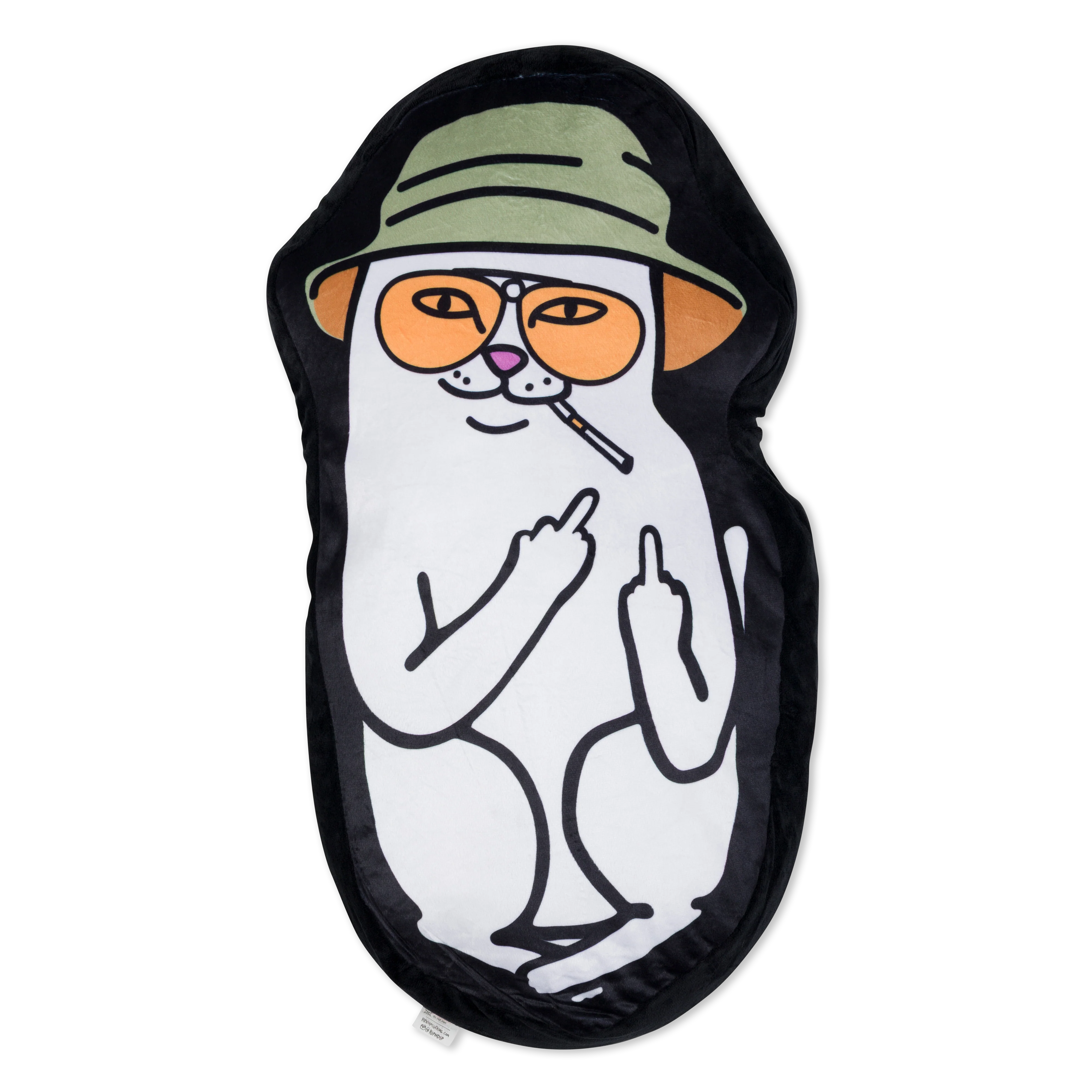 Image of Nermal S Thompson Pillow (Black)