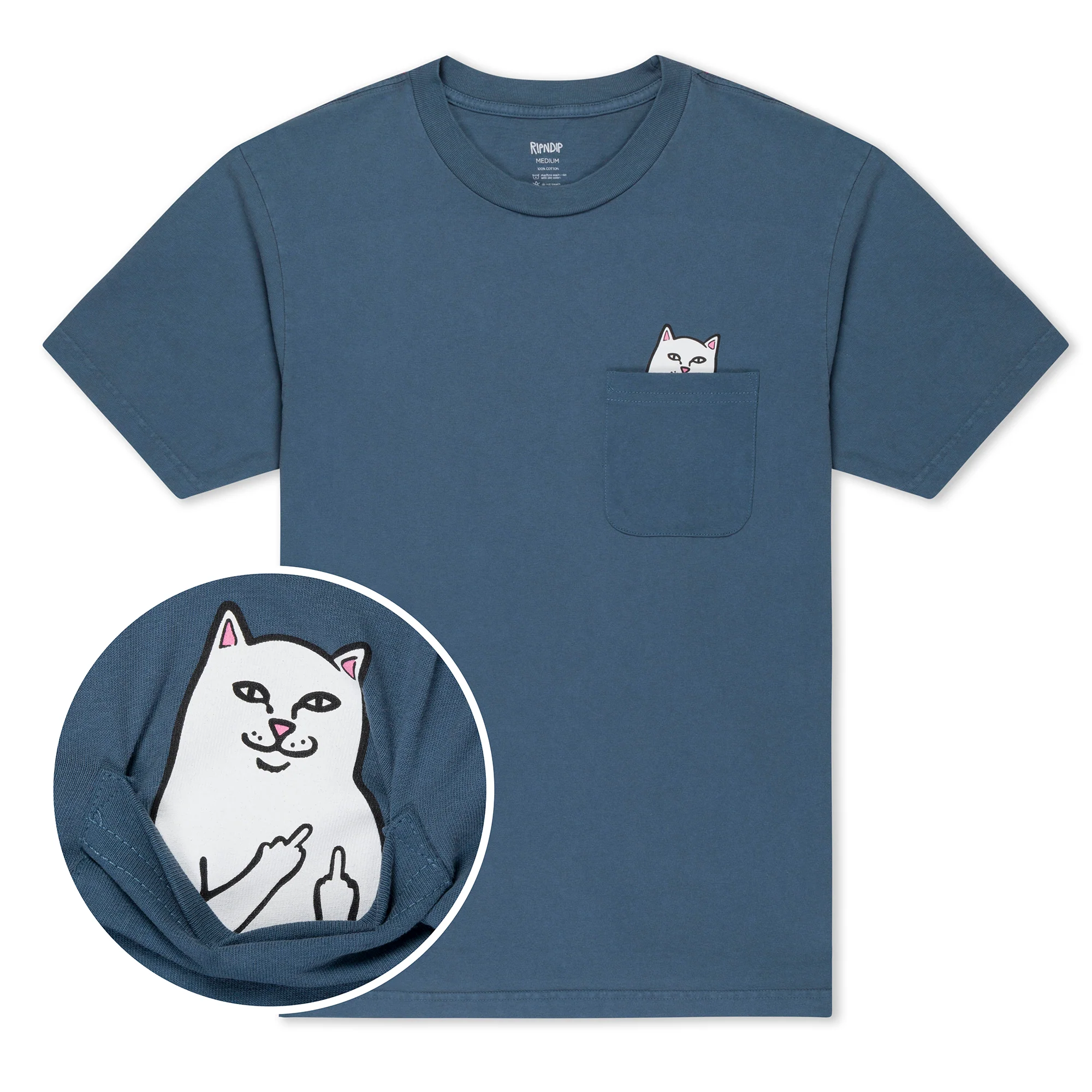 Image of Lord Nermal Pocket Tee (Slate)
