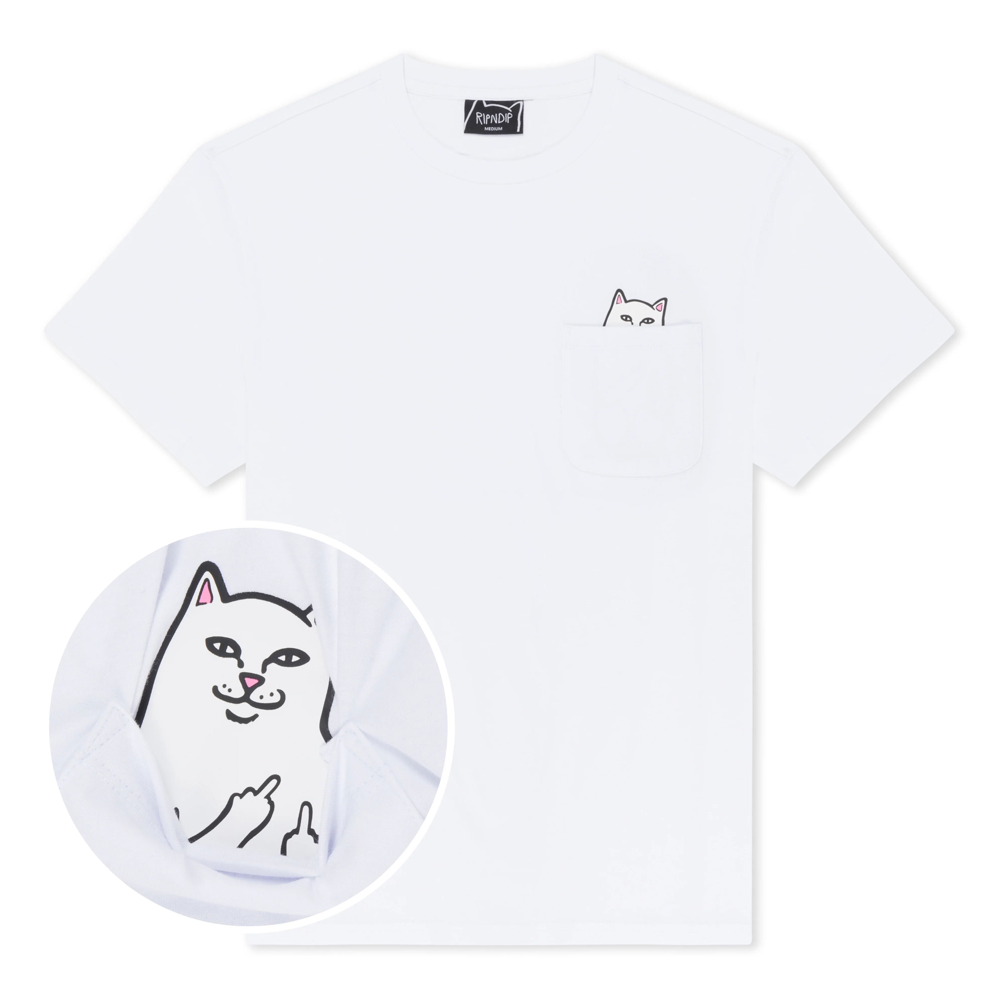 Image of Lord Nermal S/S Pocket Tee (White)