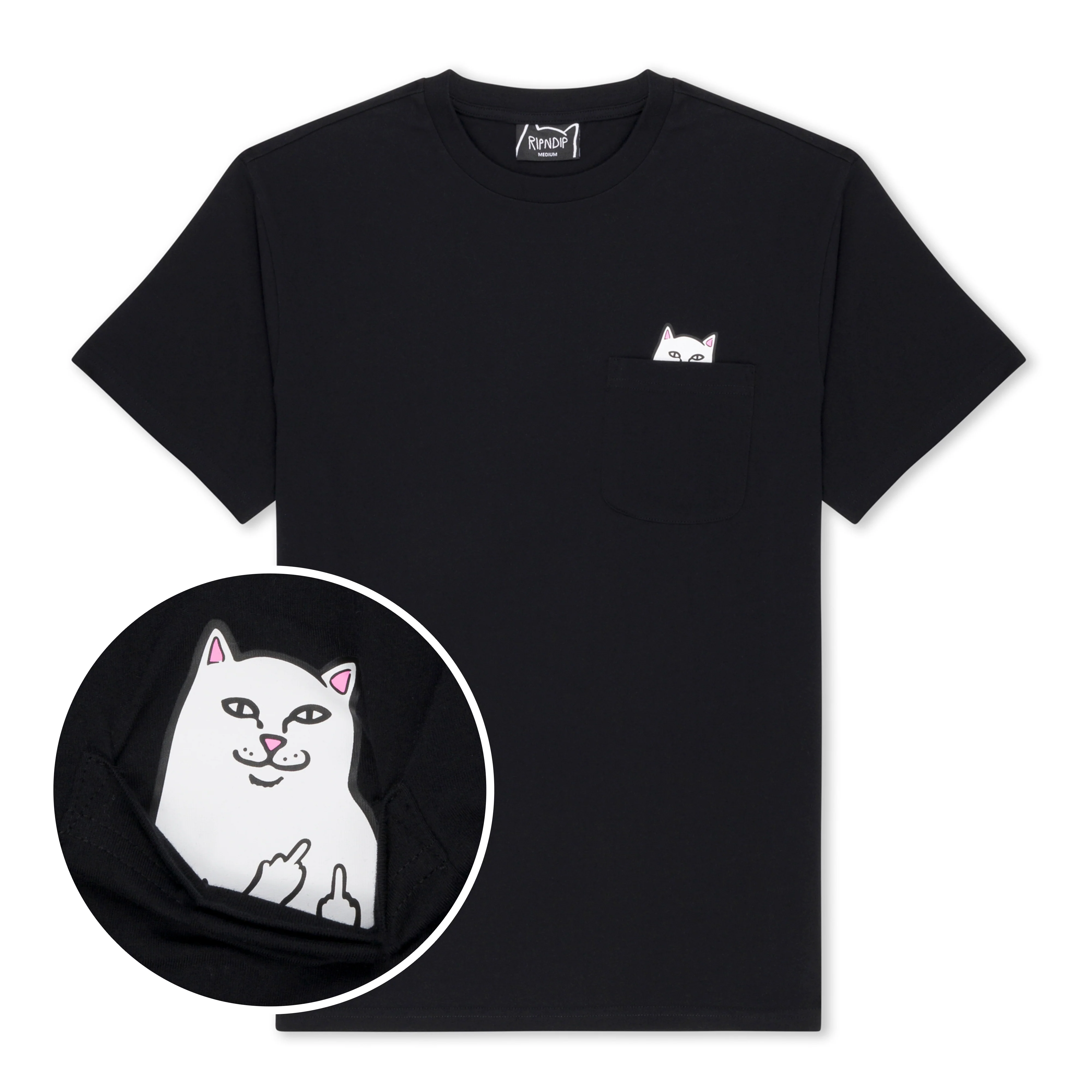 Image of Lord Nermal S/S Pocket Tee (Black)