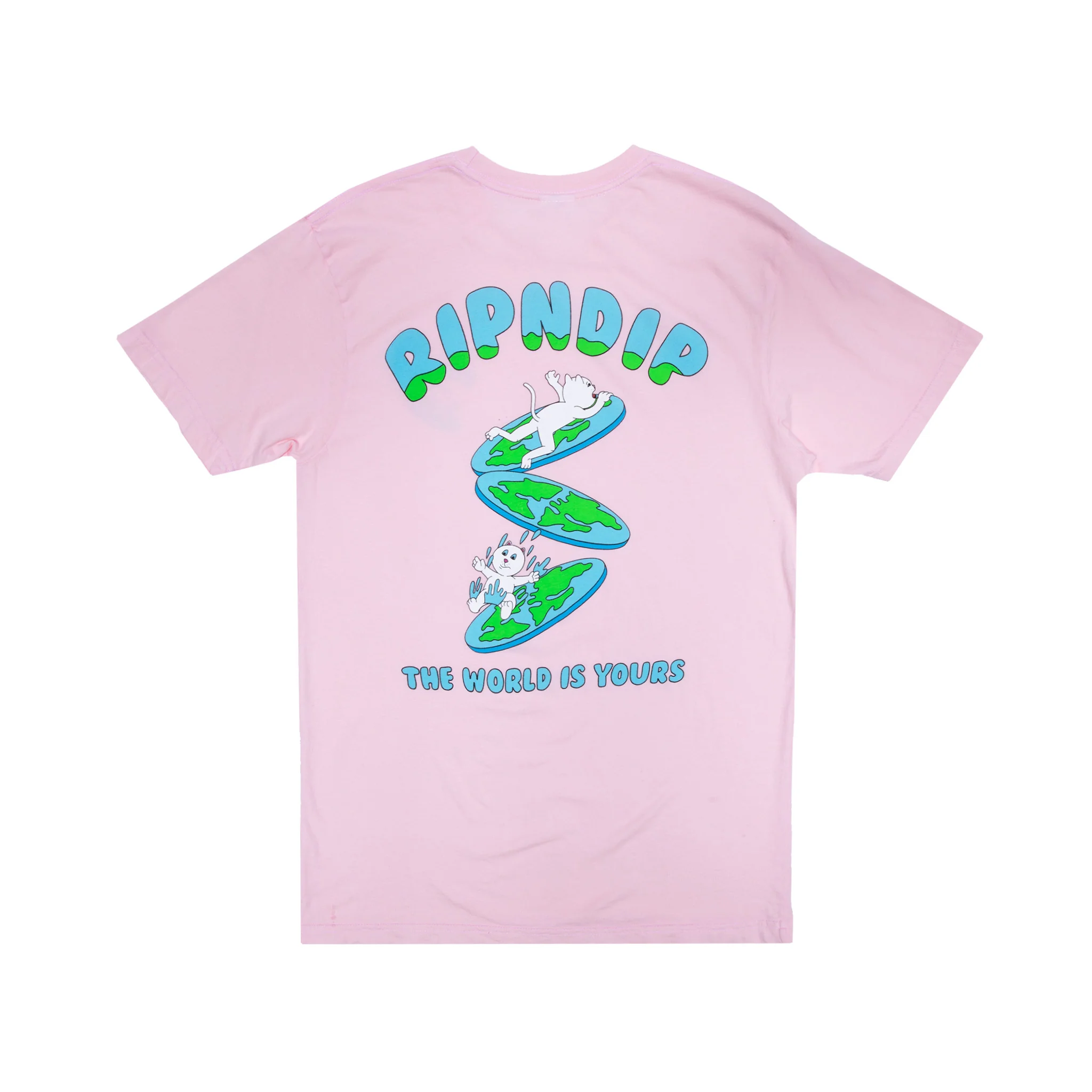 Image of The World Is Yours Tee (Light Pink)