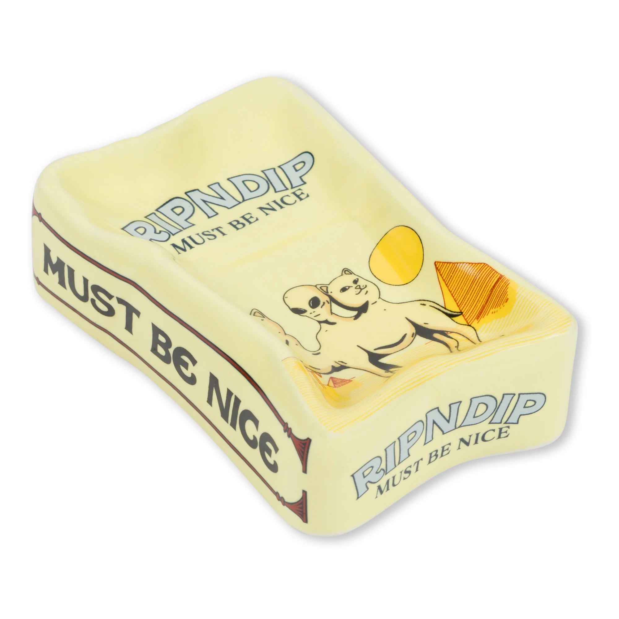 Image of Barnum Ceramic Ash Tray  (Yellow)