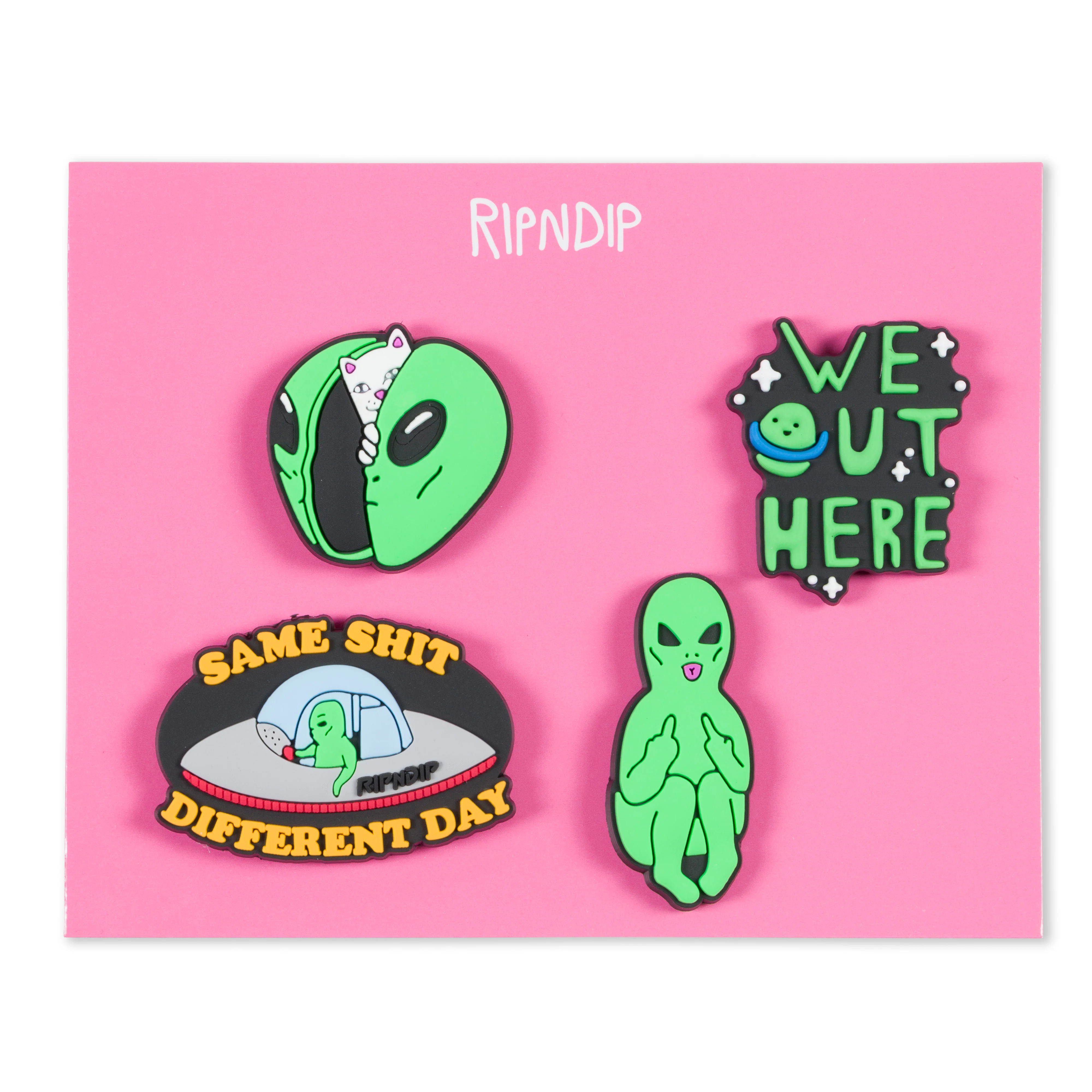 Image of We Out Here Shoe Charm Pack (Multi)