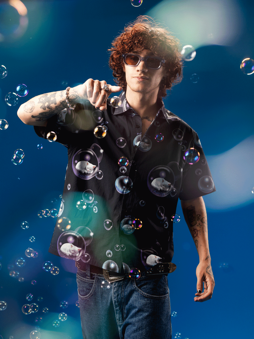 new bubbles button up