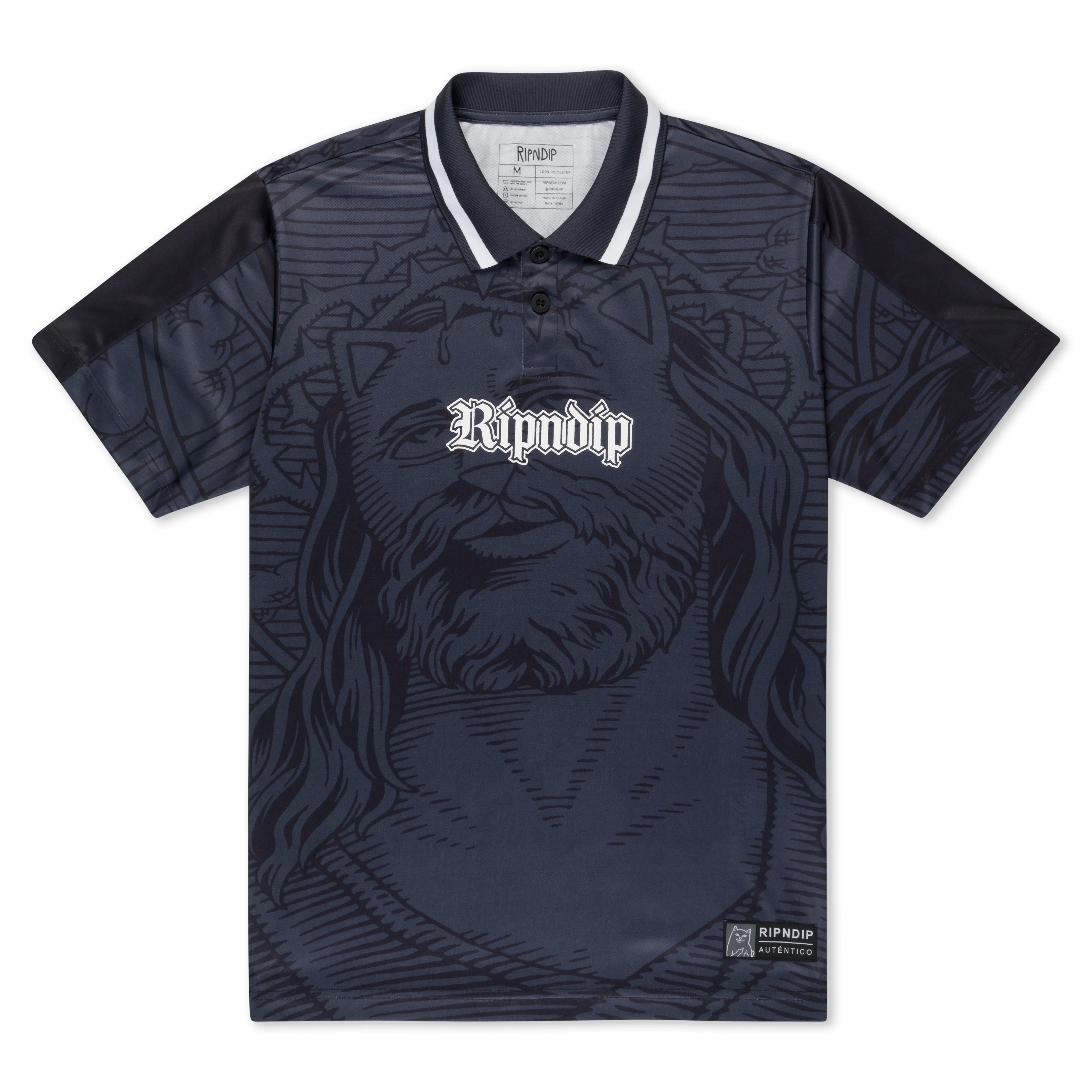 Image of Lord Savior Soccer Jersey (Black)