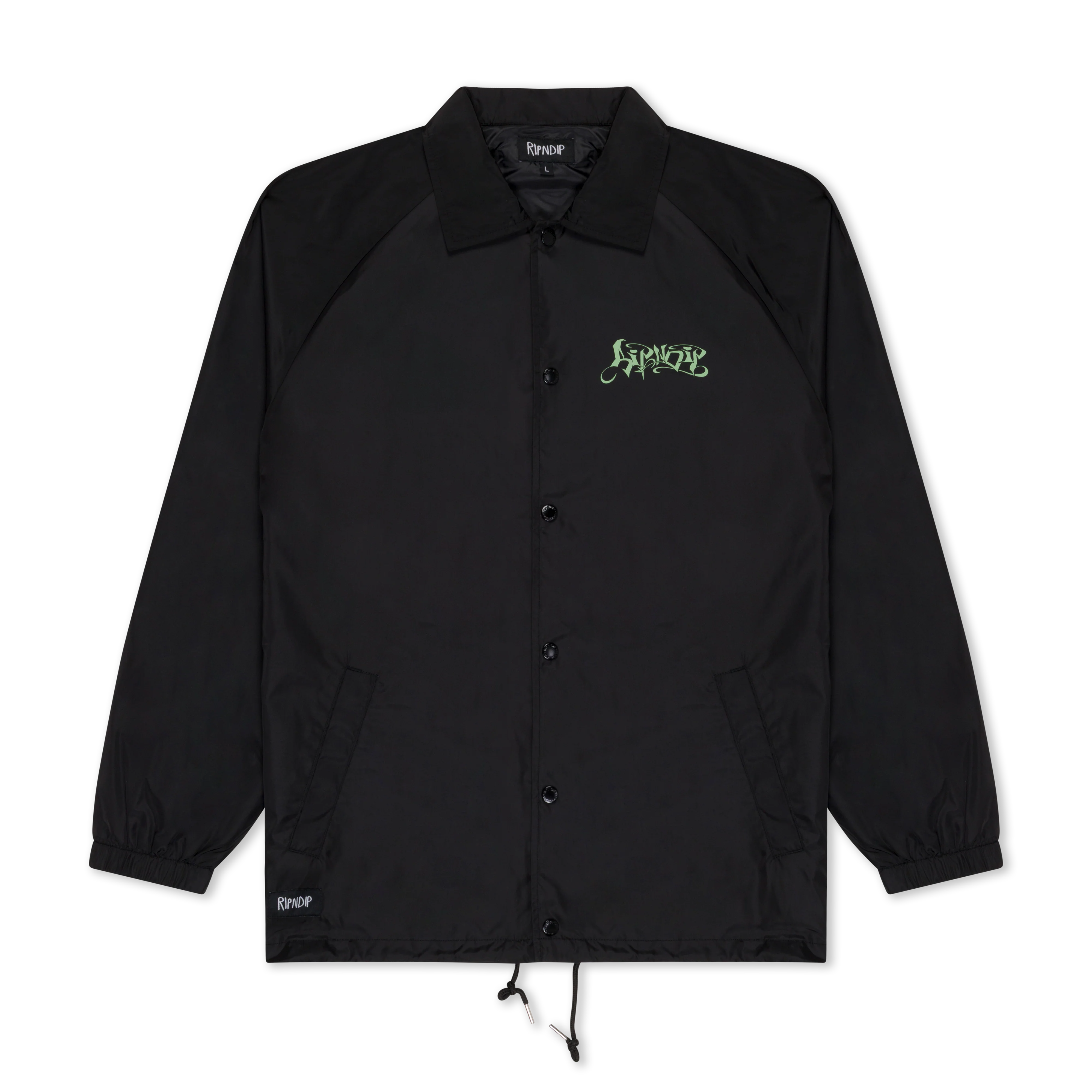 Image of Squabble Up Coach Jacket (Black)