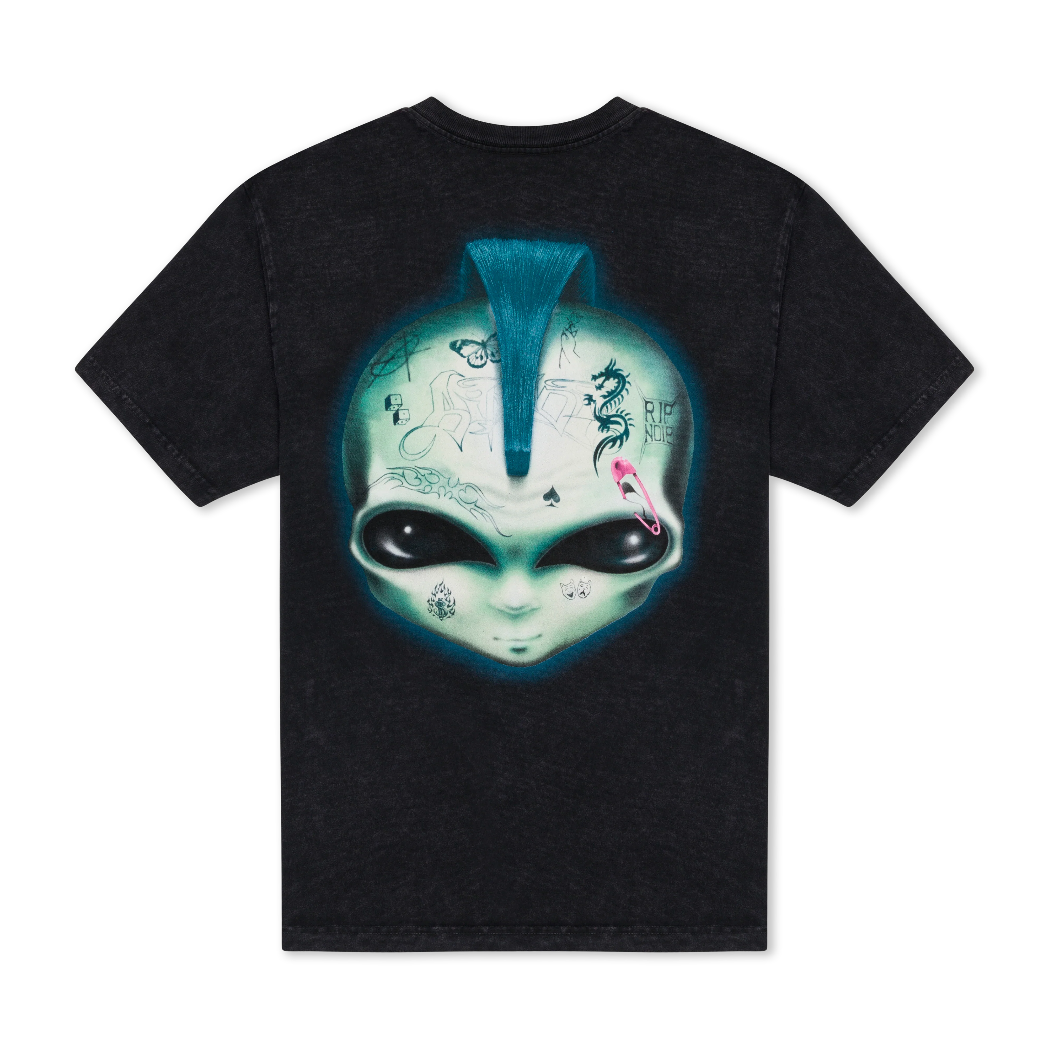 Image of Squabble Up Tee (Black Vintage Wash)
