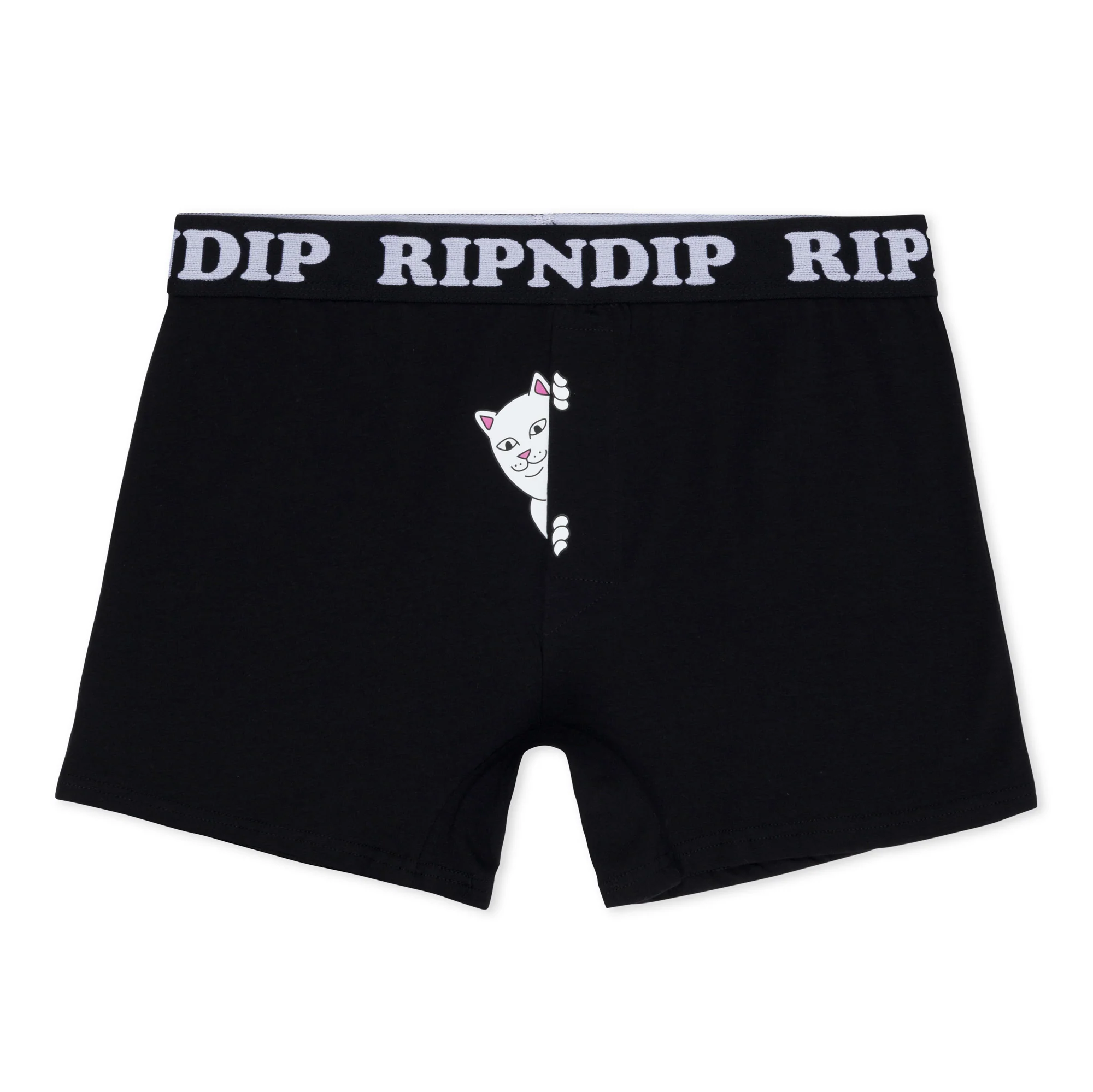 Image of Peek A Nermal Boxers (Black)
