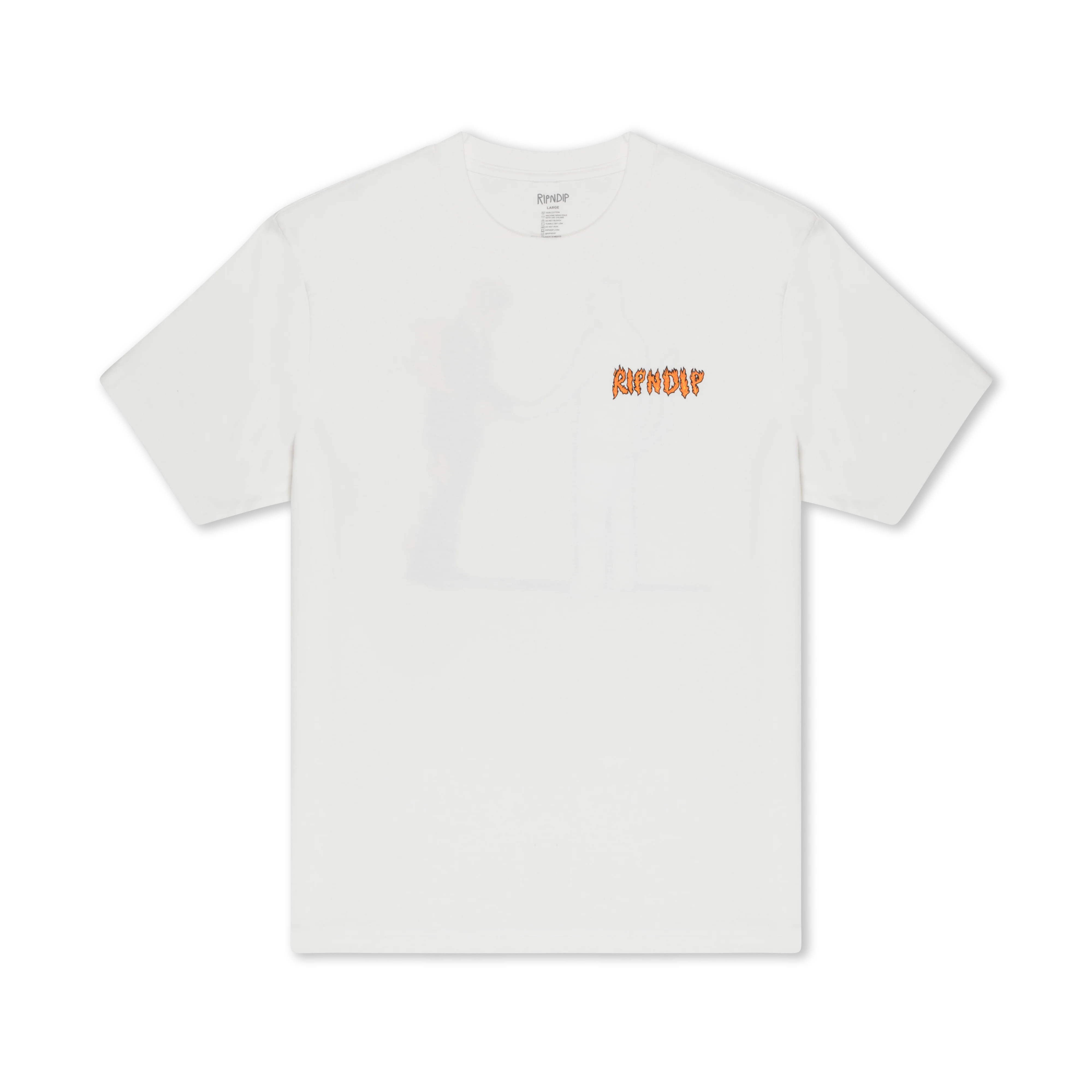 Image of Burn Tee (Bone)