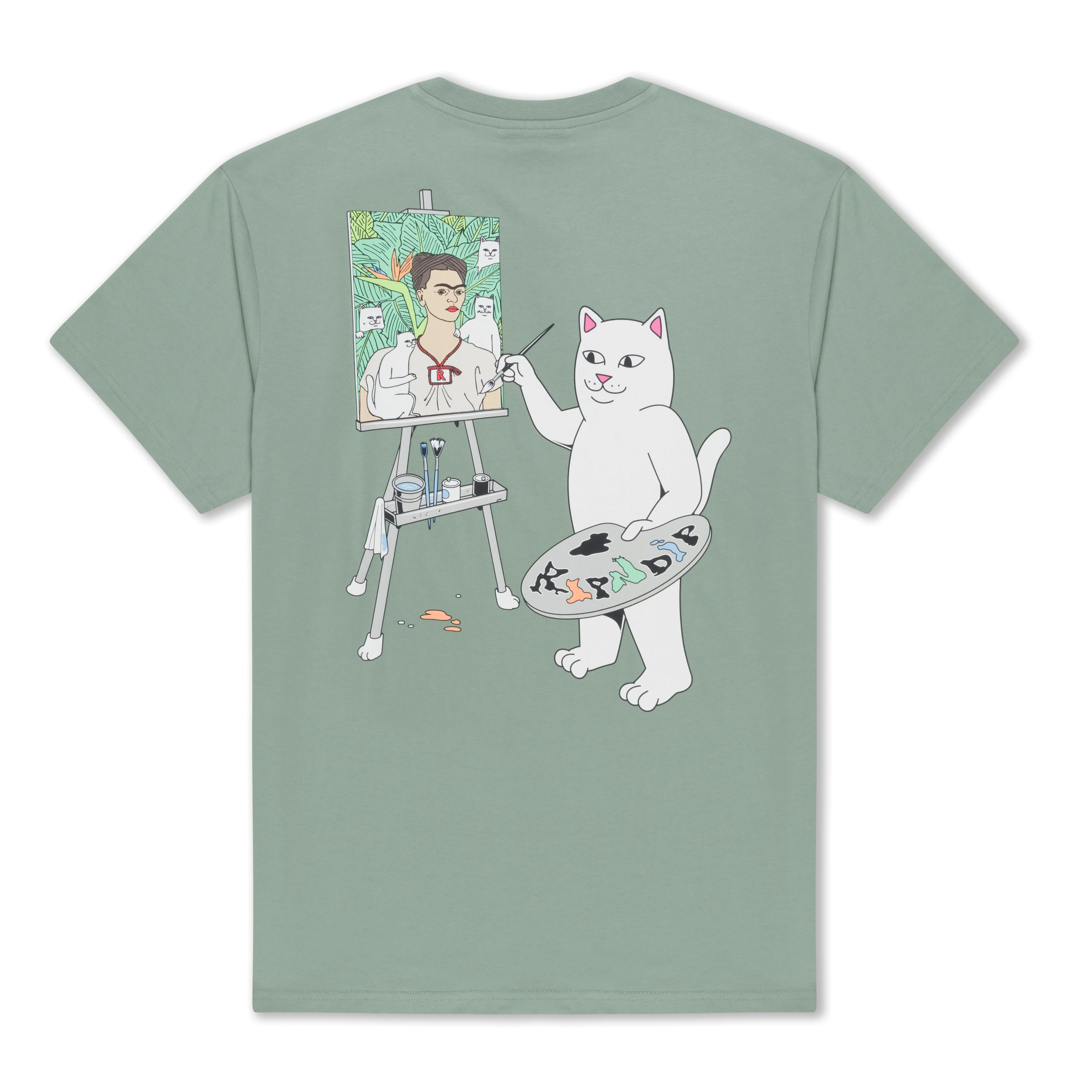 Image of Art Club Tee (Dusty Sage)