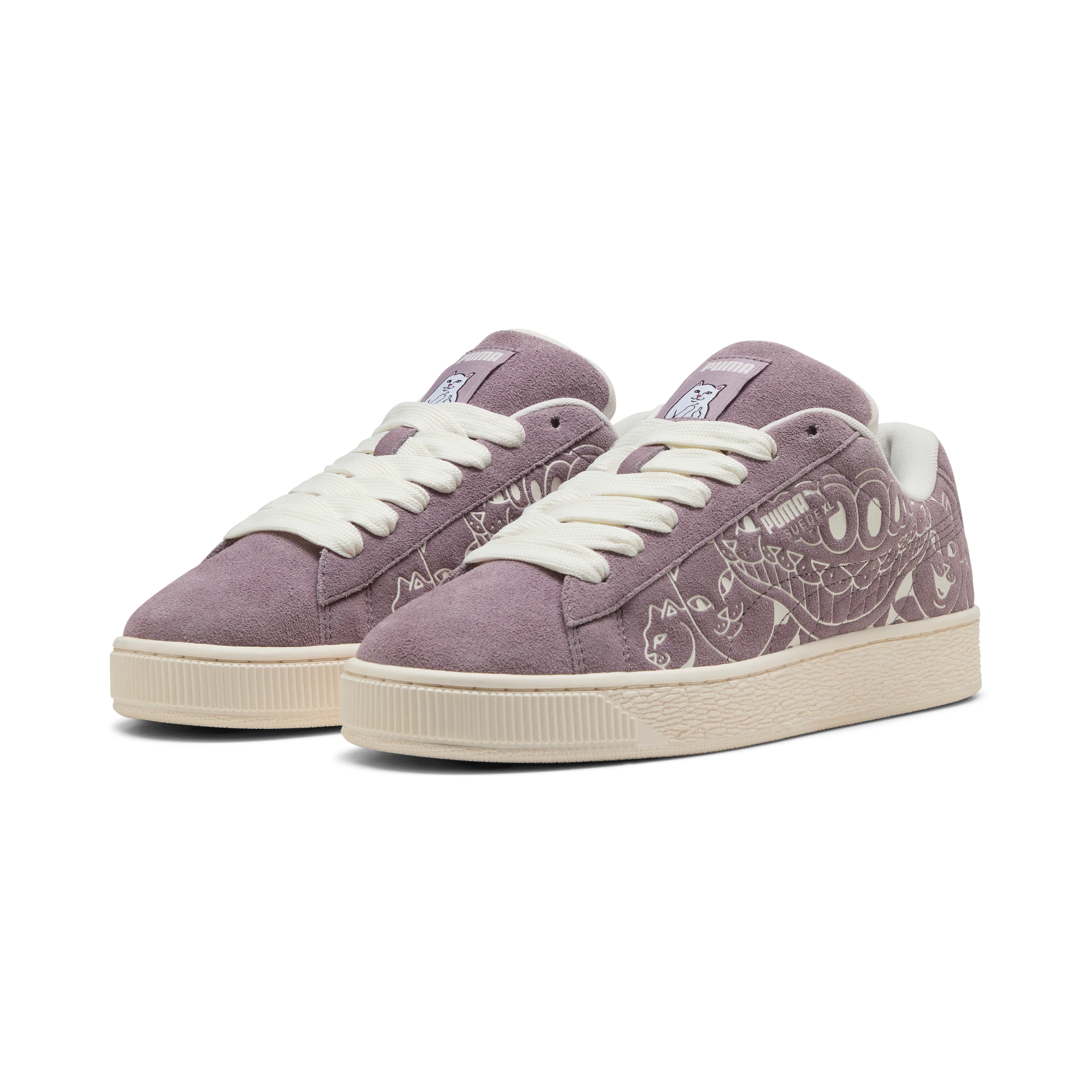 Image of Suede XL (Puma Raisin-Warm White)