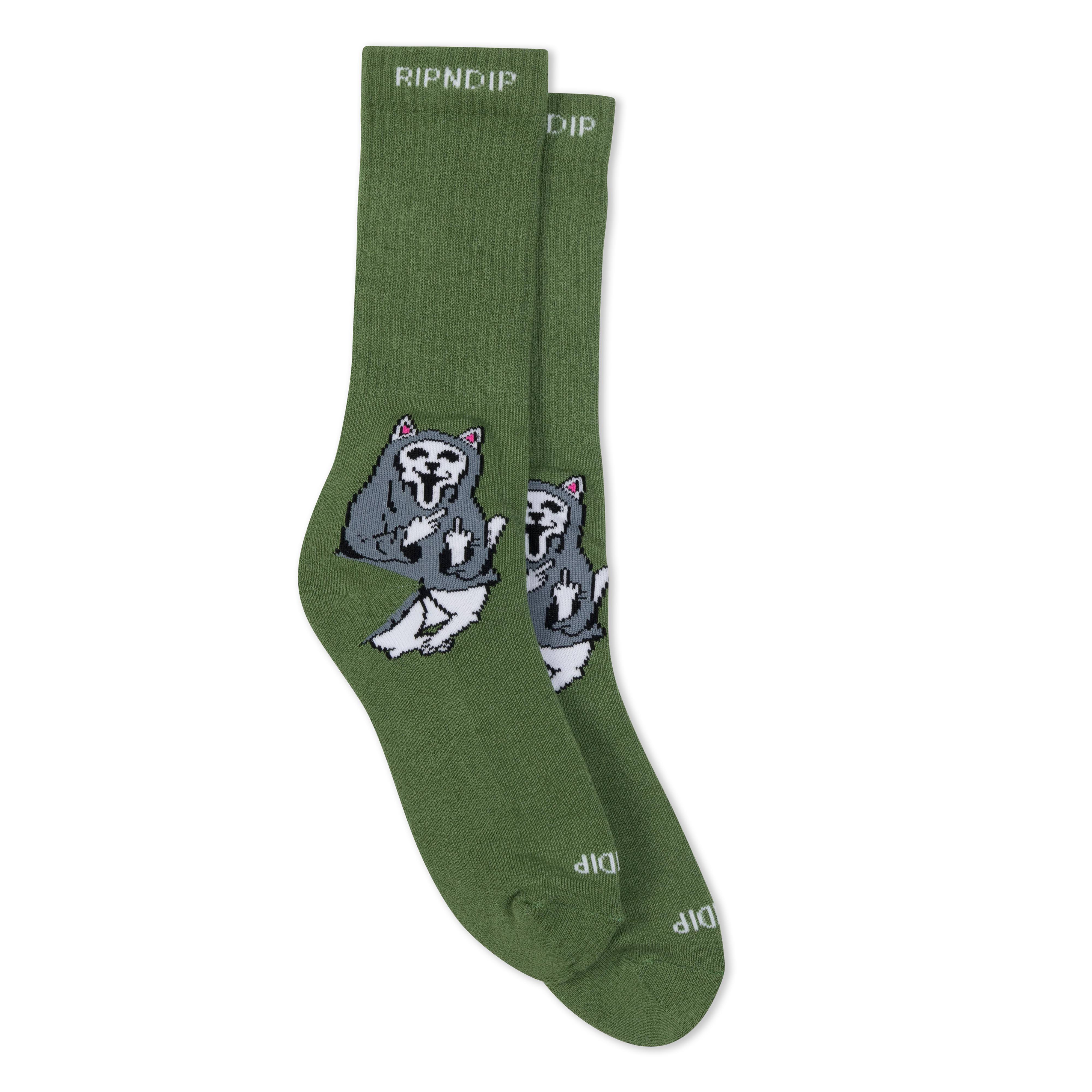 Image of Trick Or Treat Socks (Dusty Forest)