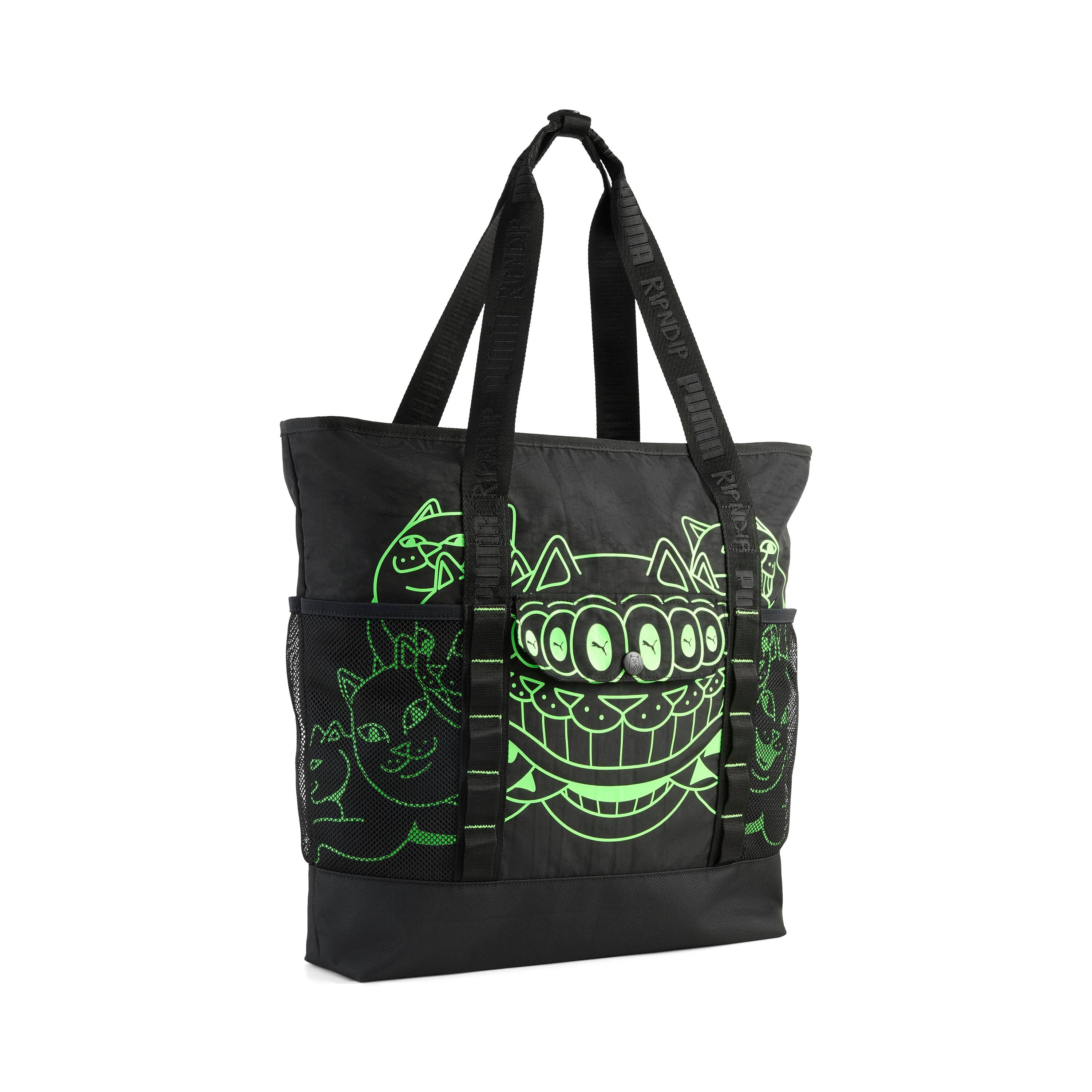 Image of PUMA x RIPNDIP Tote Bag (Puma Black)