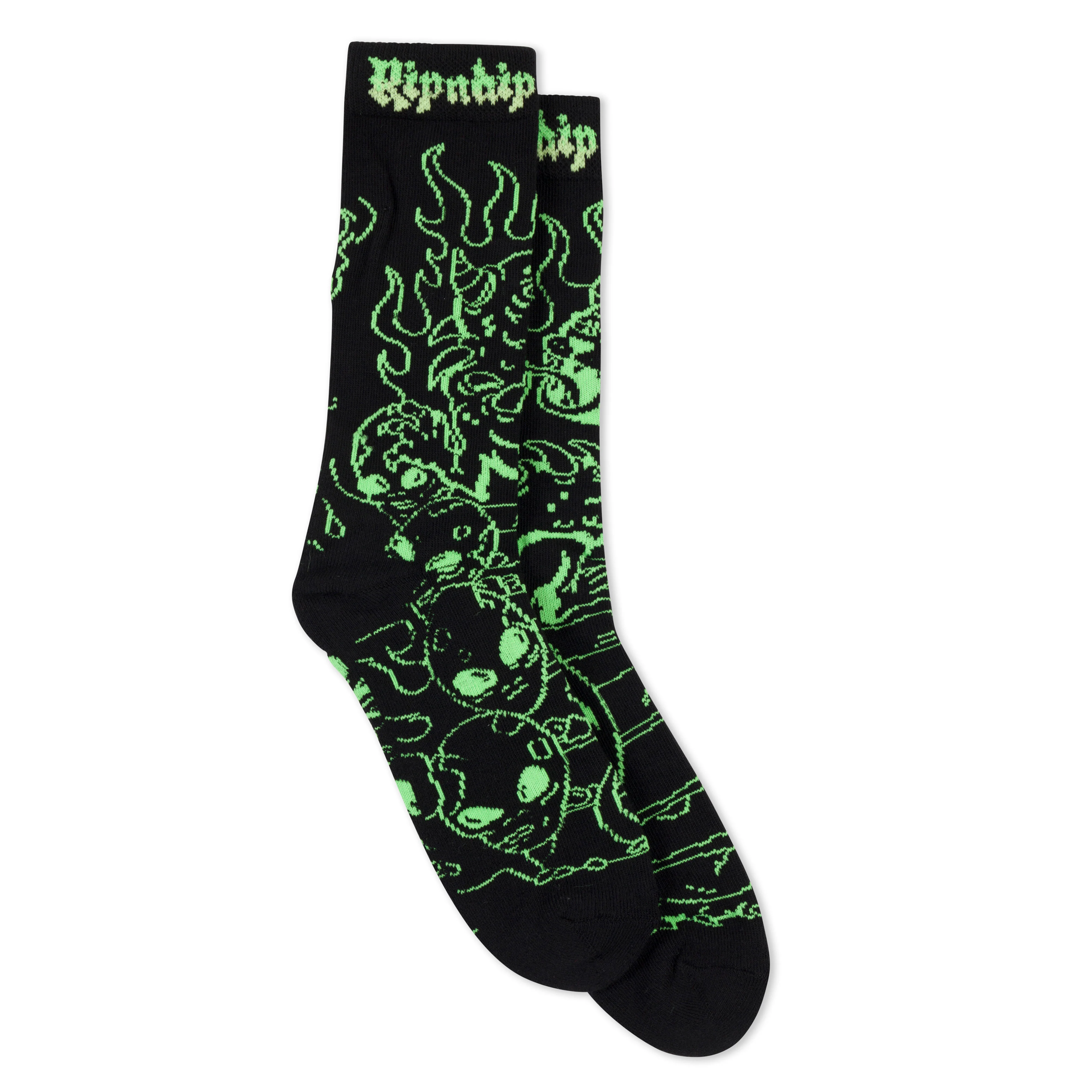 Image of Horntail Socks (Black)