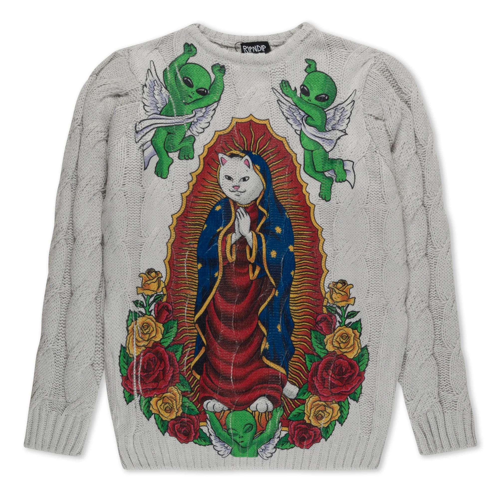 Image of Mother Nerm Knit Sweater (Grey)