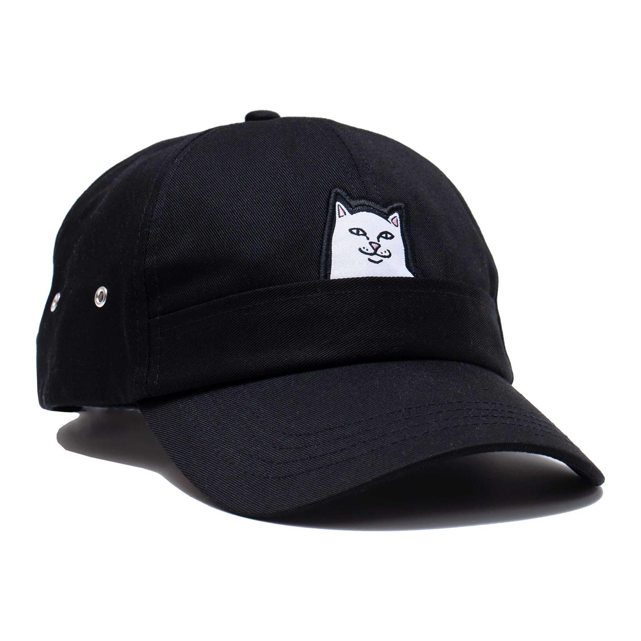 Image of Lord Nermal 6 Panel Pocket Hat (Black)