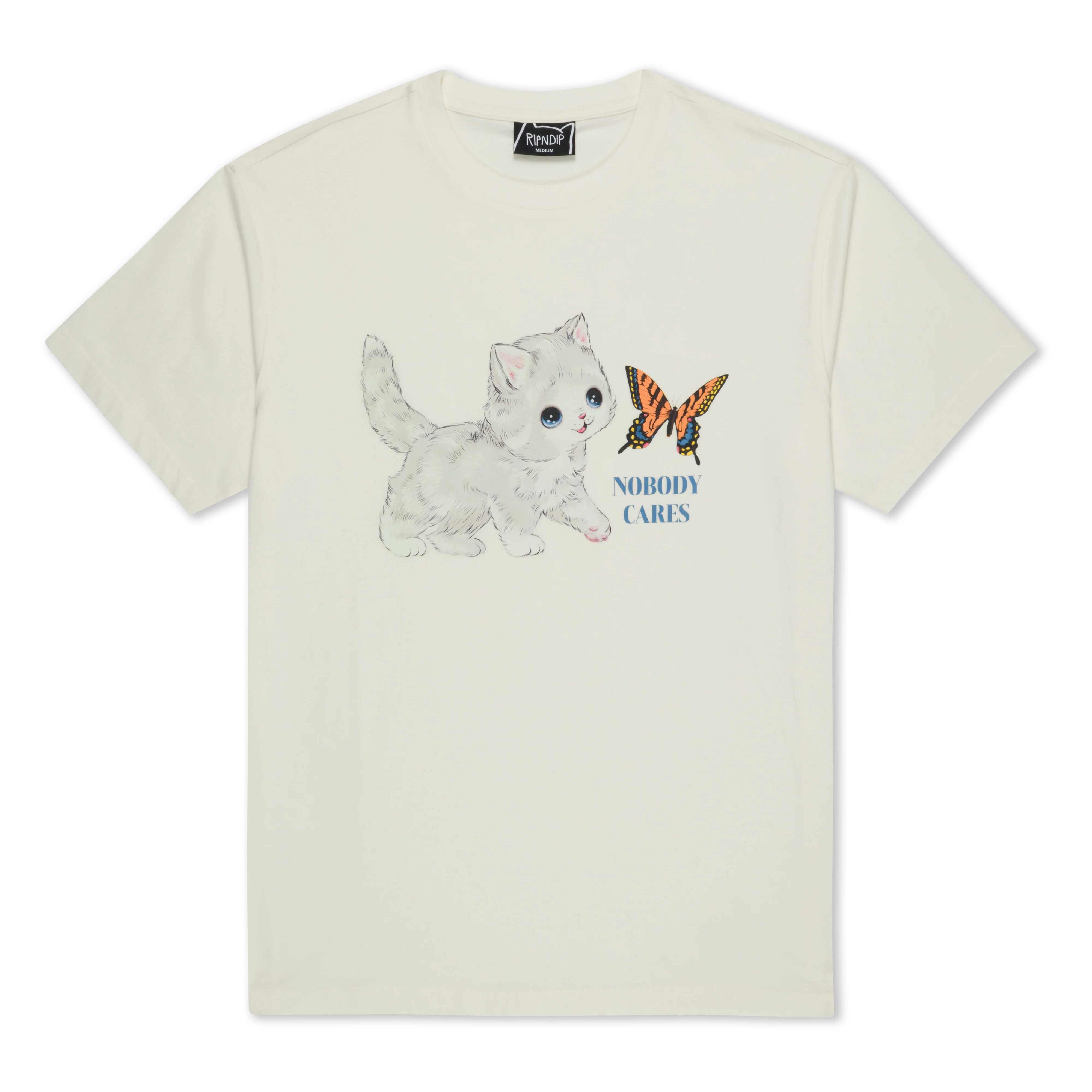 Image of Nobody Cares Tee (Bone)