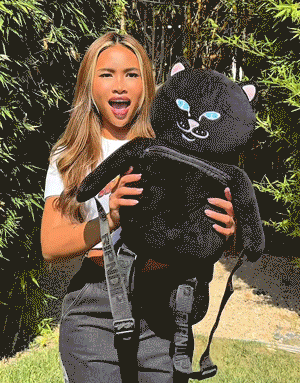 JERMAL PLUSH BACKPACK