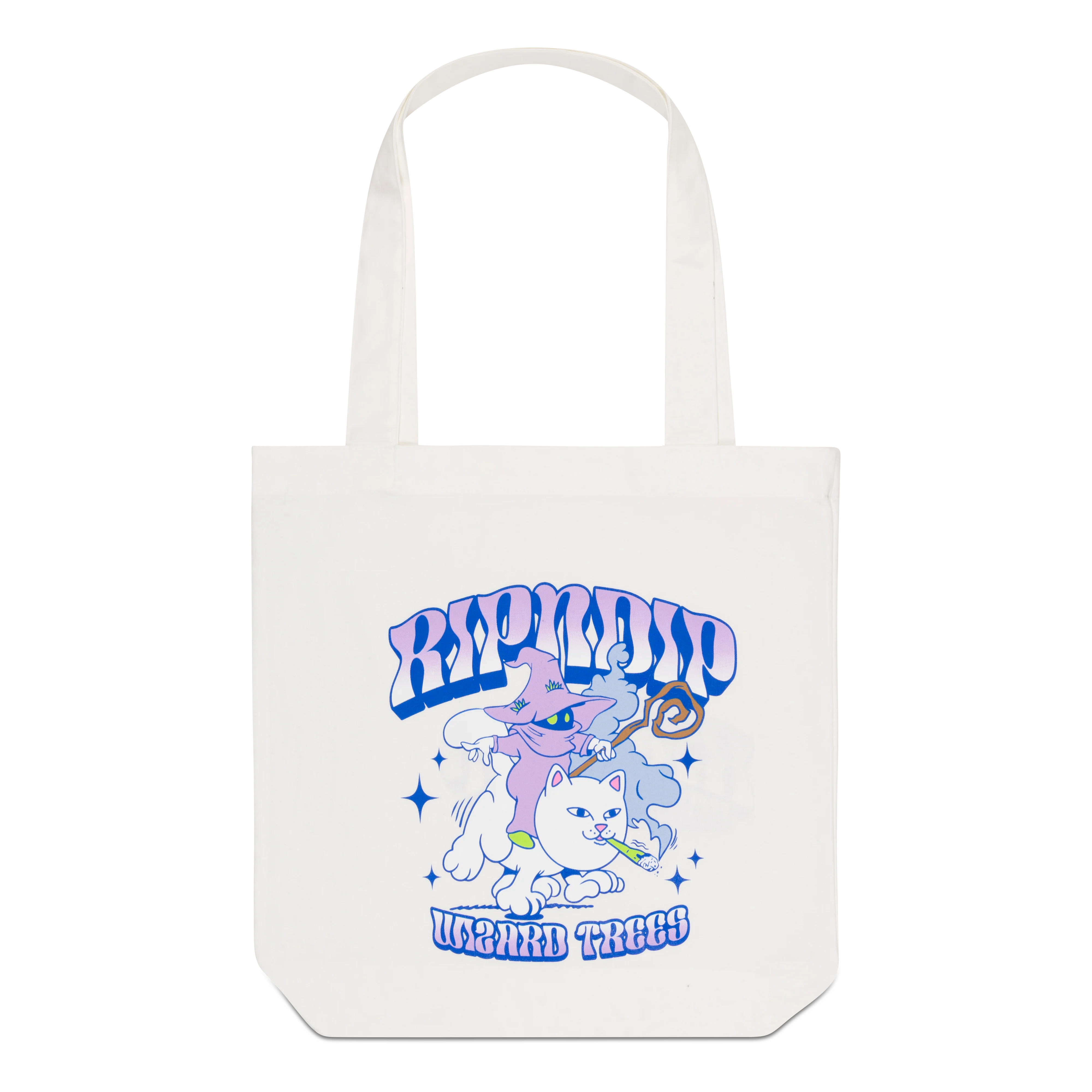Image of Ripndip Wizard Trees Riding High Tote (Canvas)