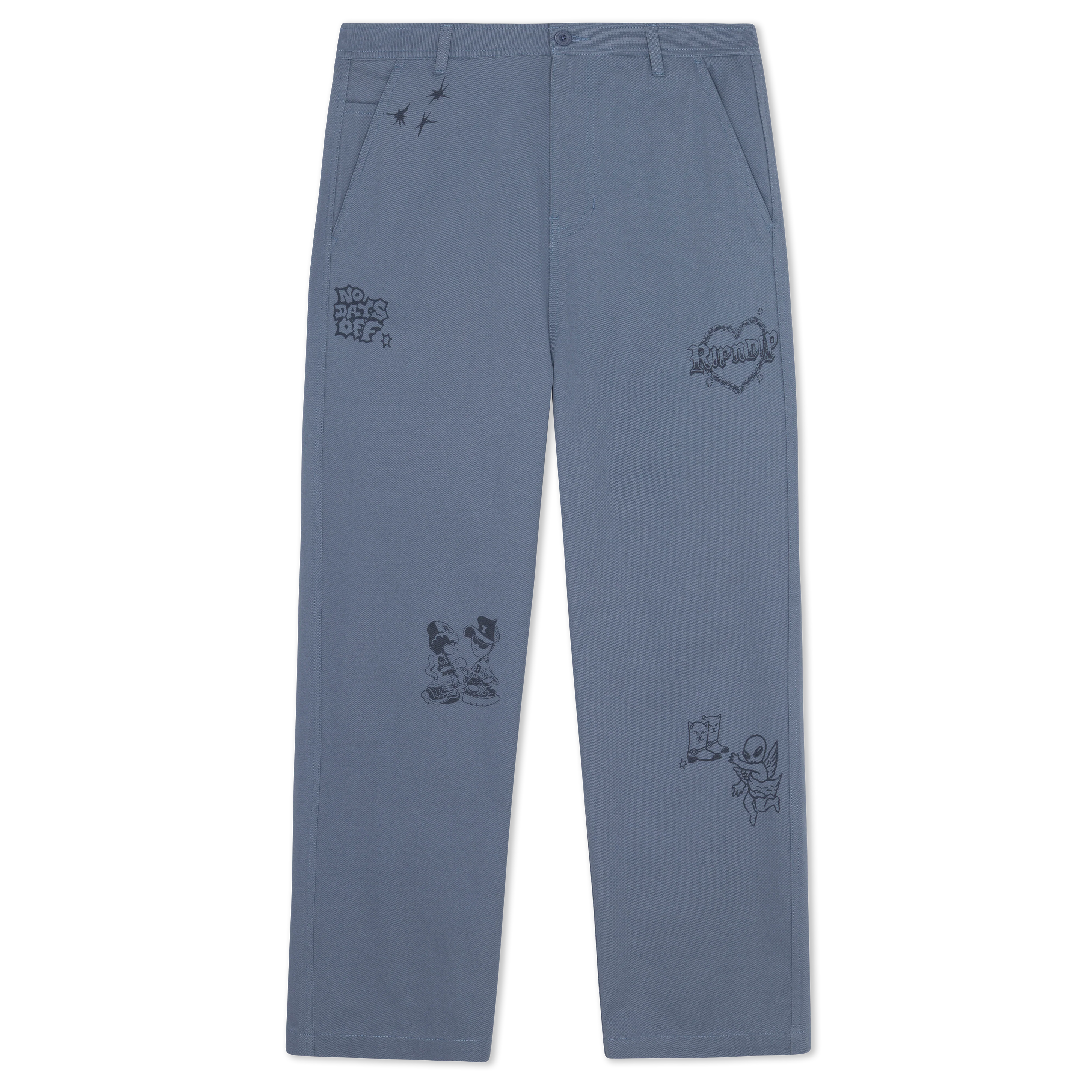Image of Westside Wide Fit Pants (Slate)
