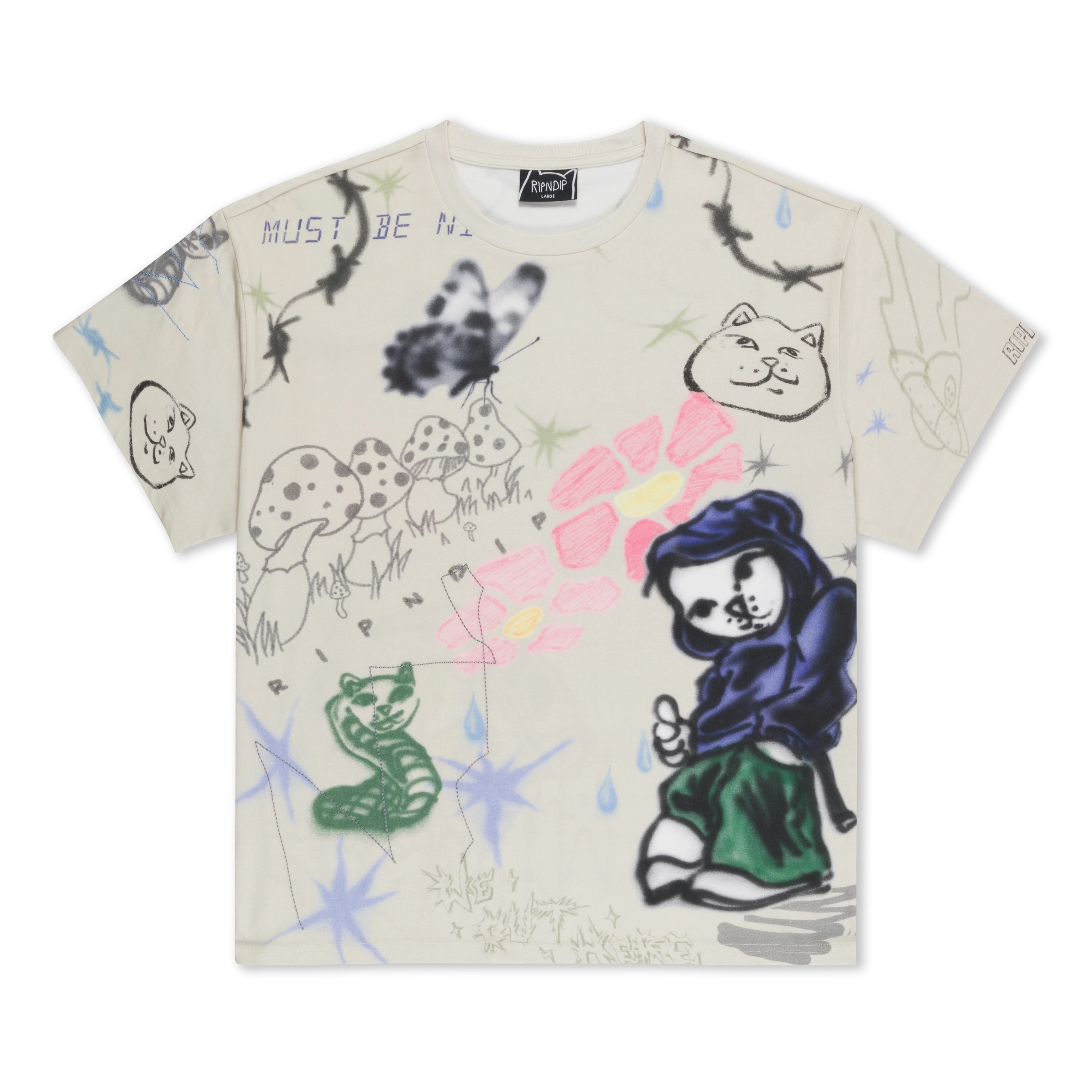 Image of Goosebumps Tee (Bone)