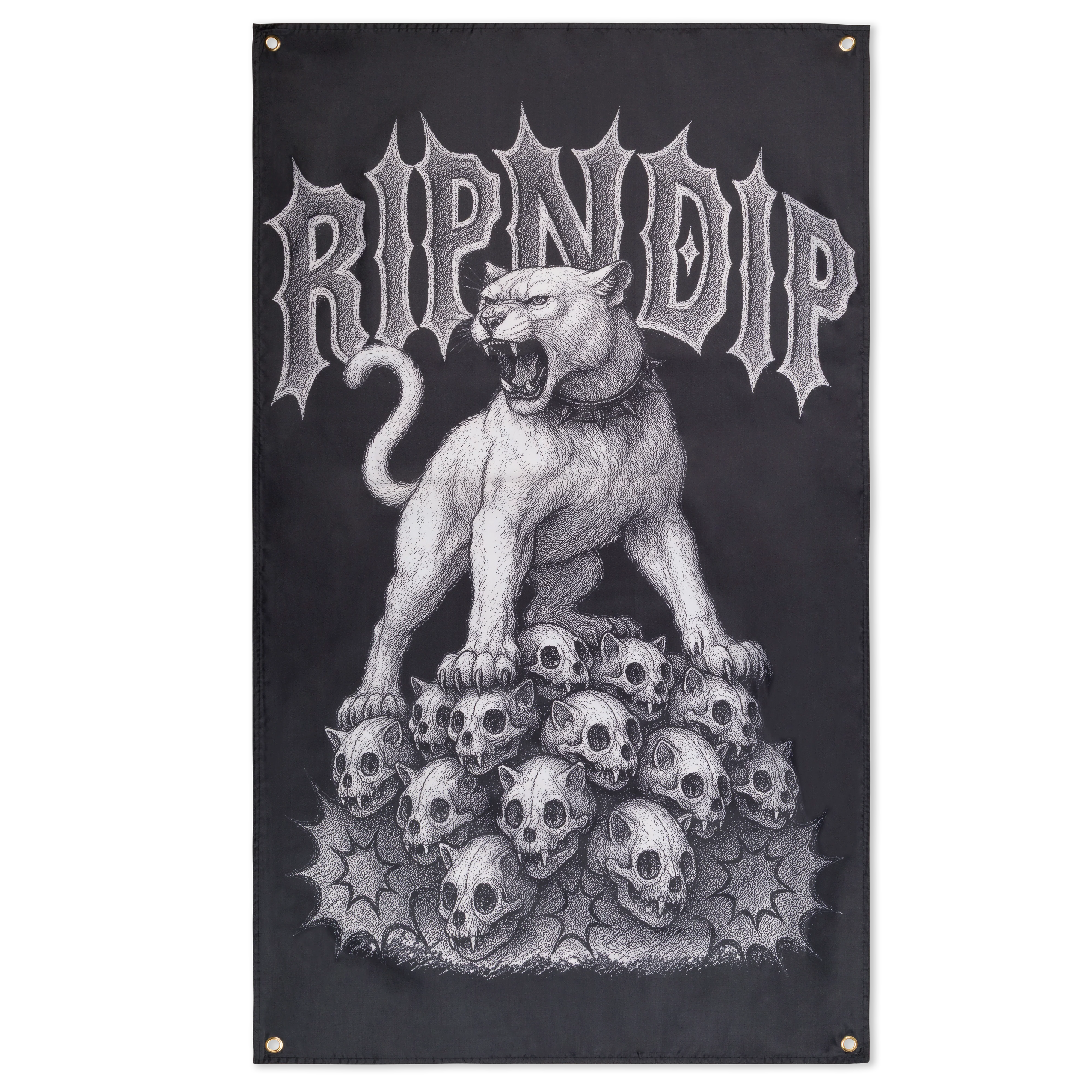 Image of Wasteland Wall Banner (Black)