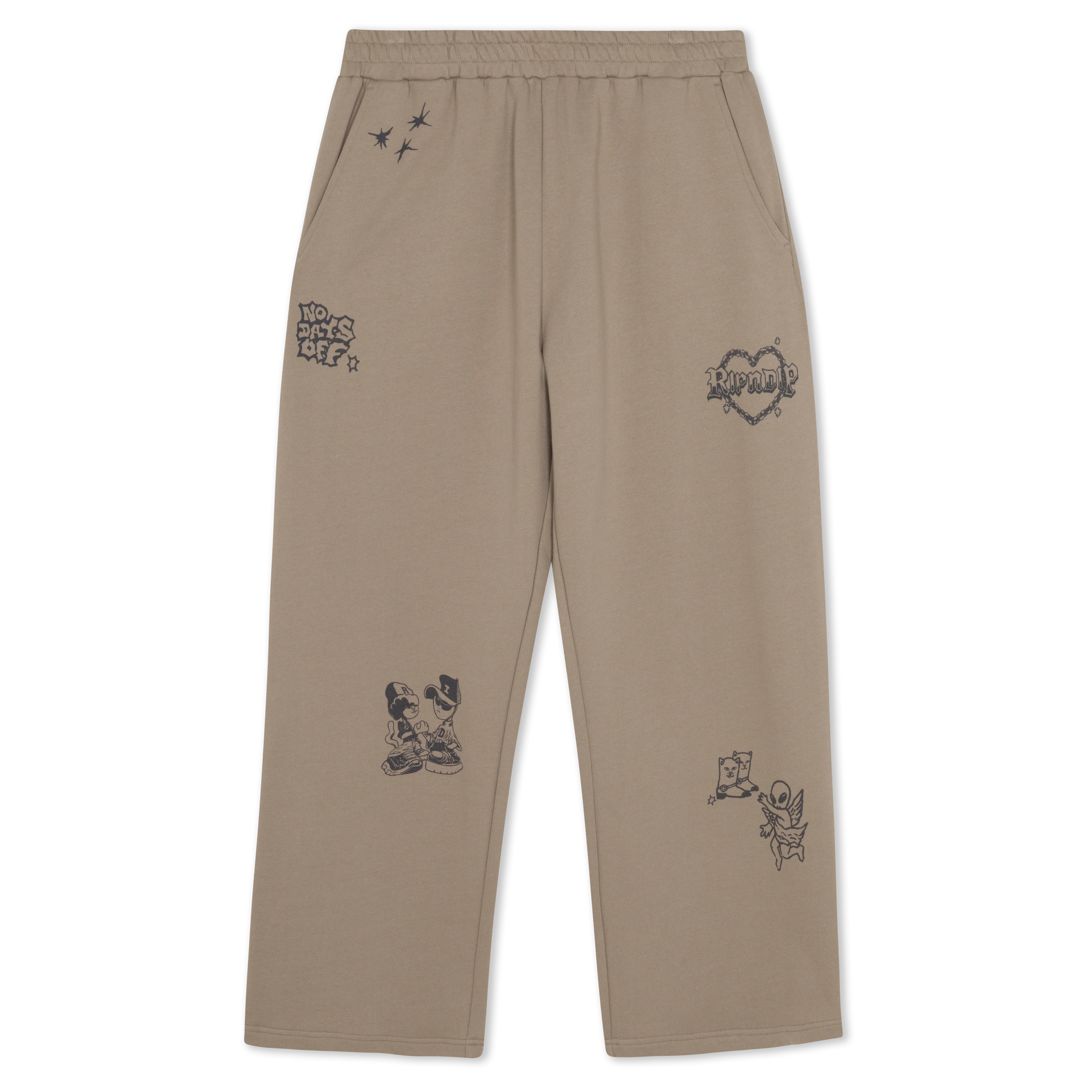 Image of Westside Straight Leg Sweatpants (Dark Sand)