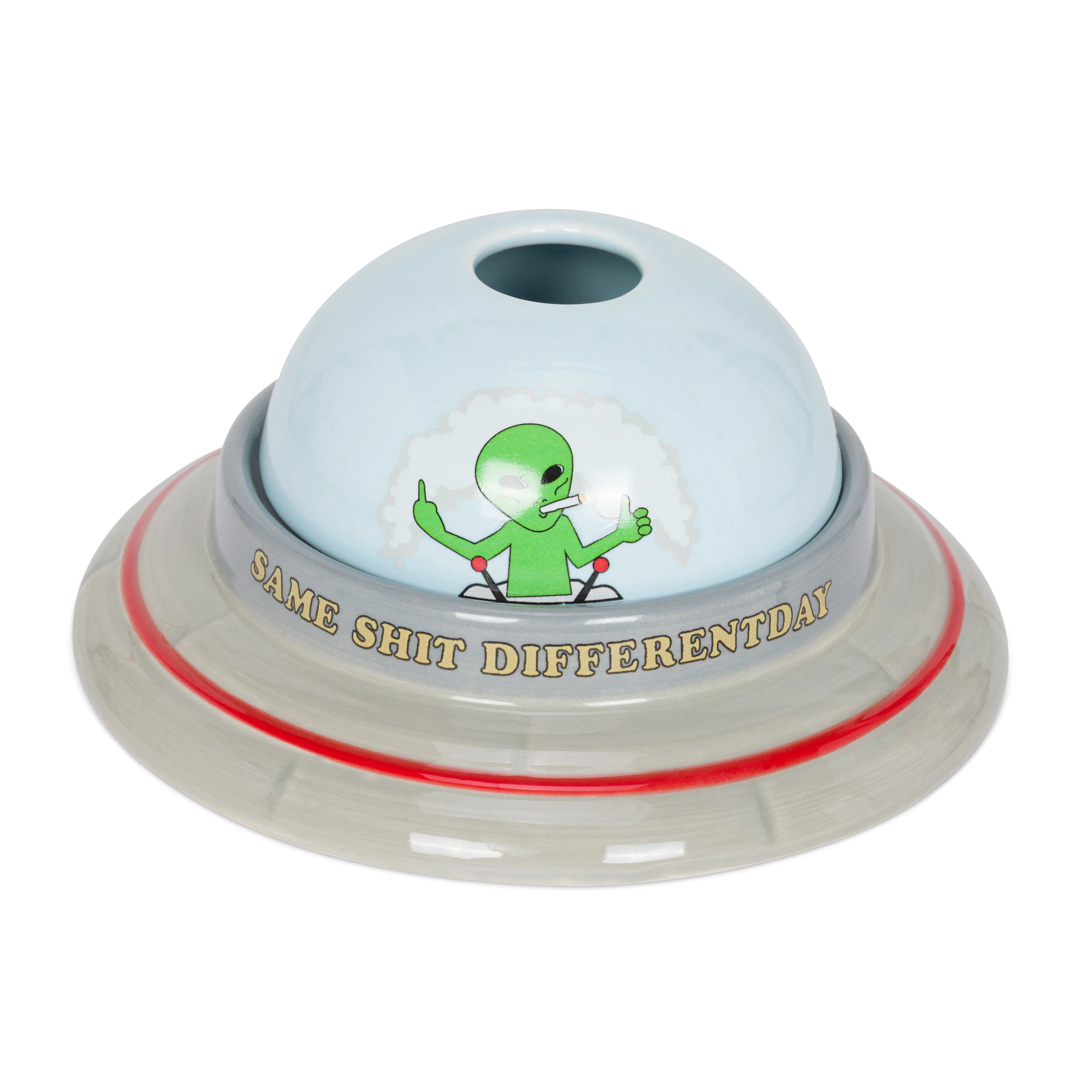 Image of UFO Ceramic Ashtray (Multi)