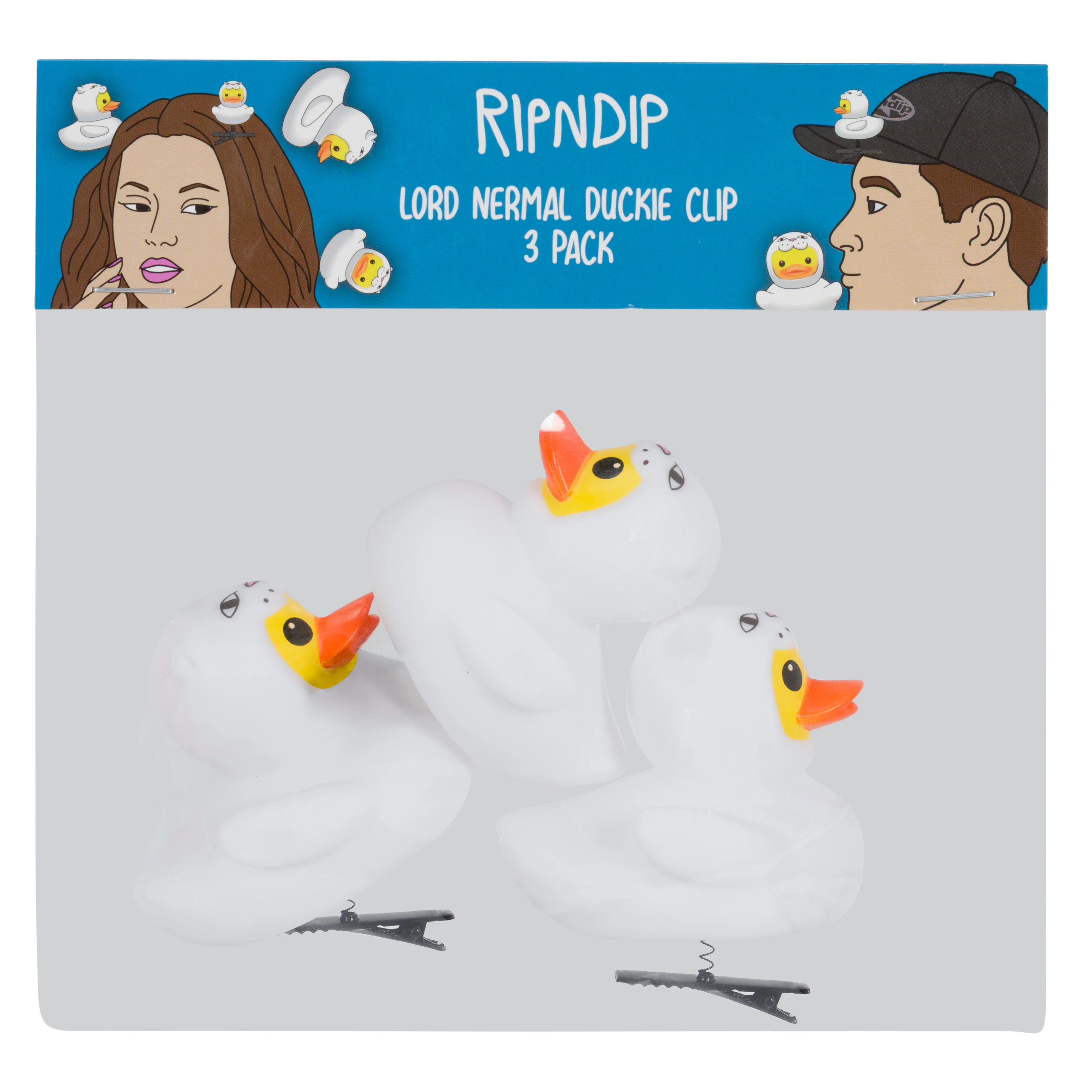 Image of Lord Duckie Clip 3 Pack(White)