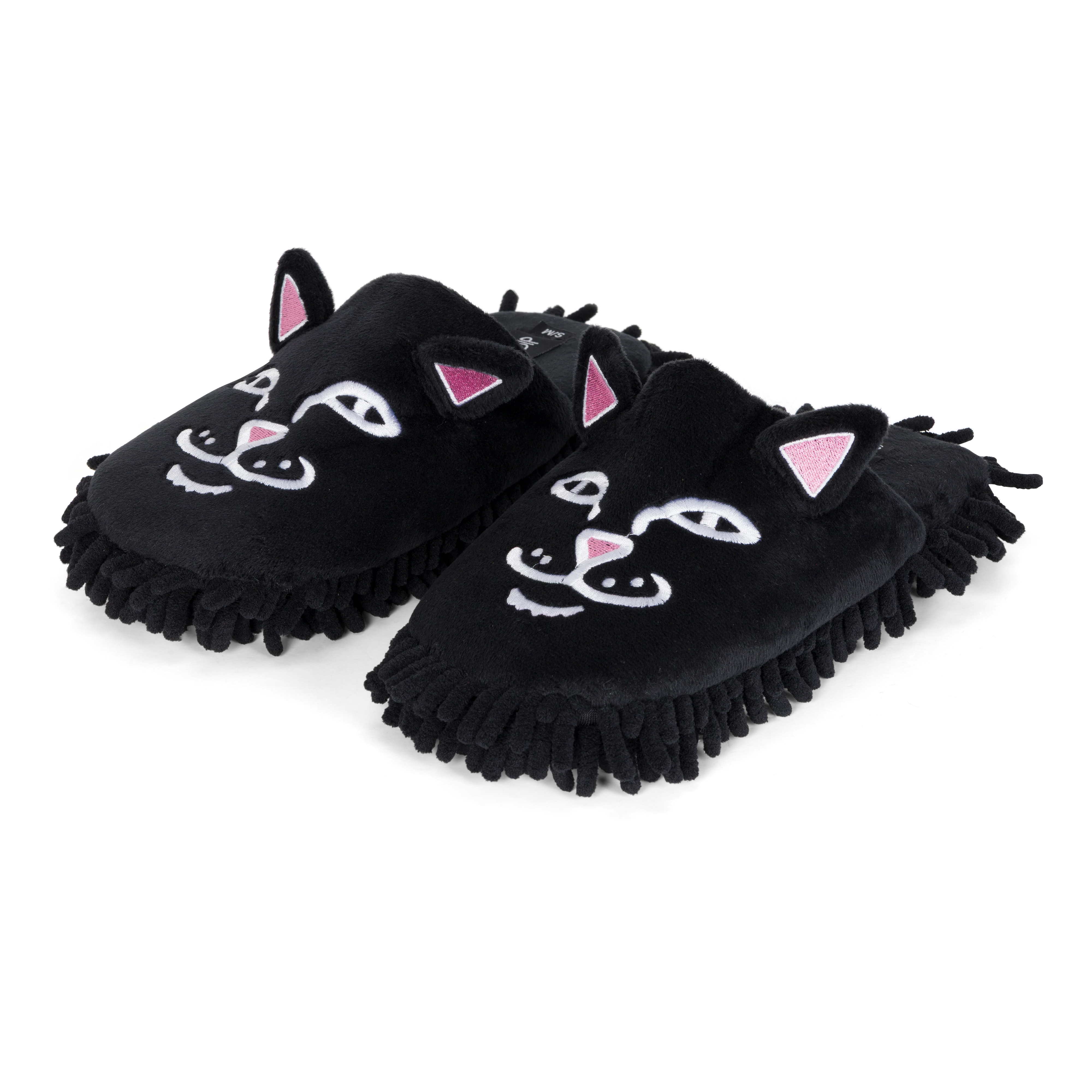 Image of Jermie Mop Slippers (Black)