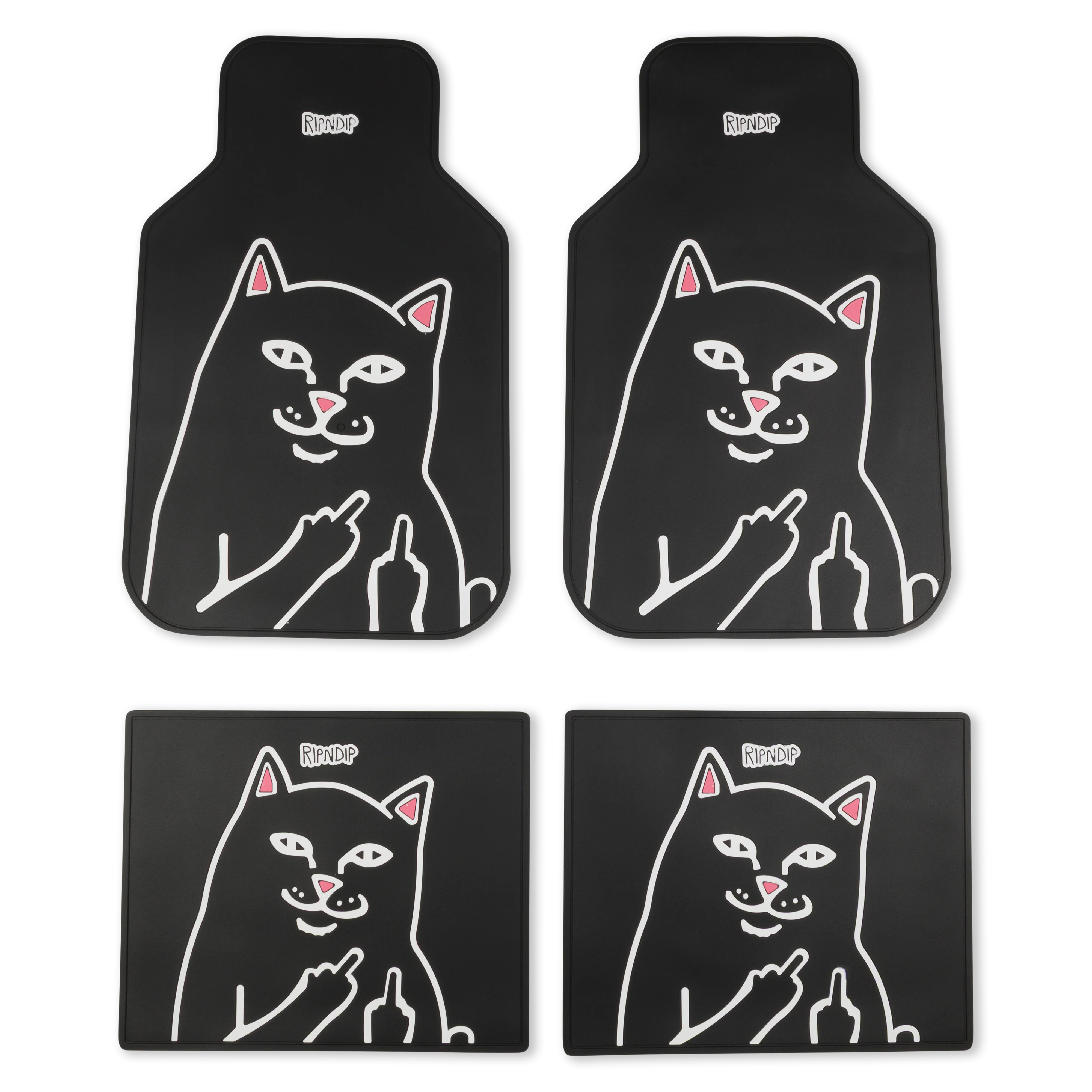 Image of Lord Jermal Car Floor Mats (Black)