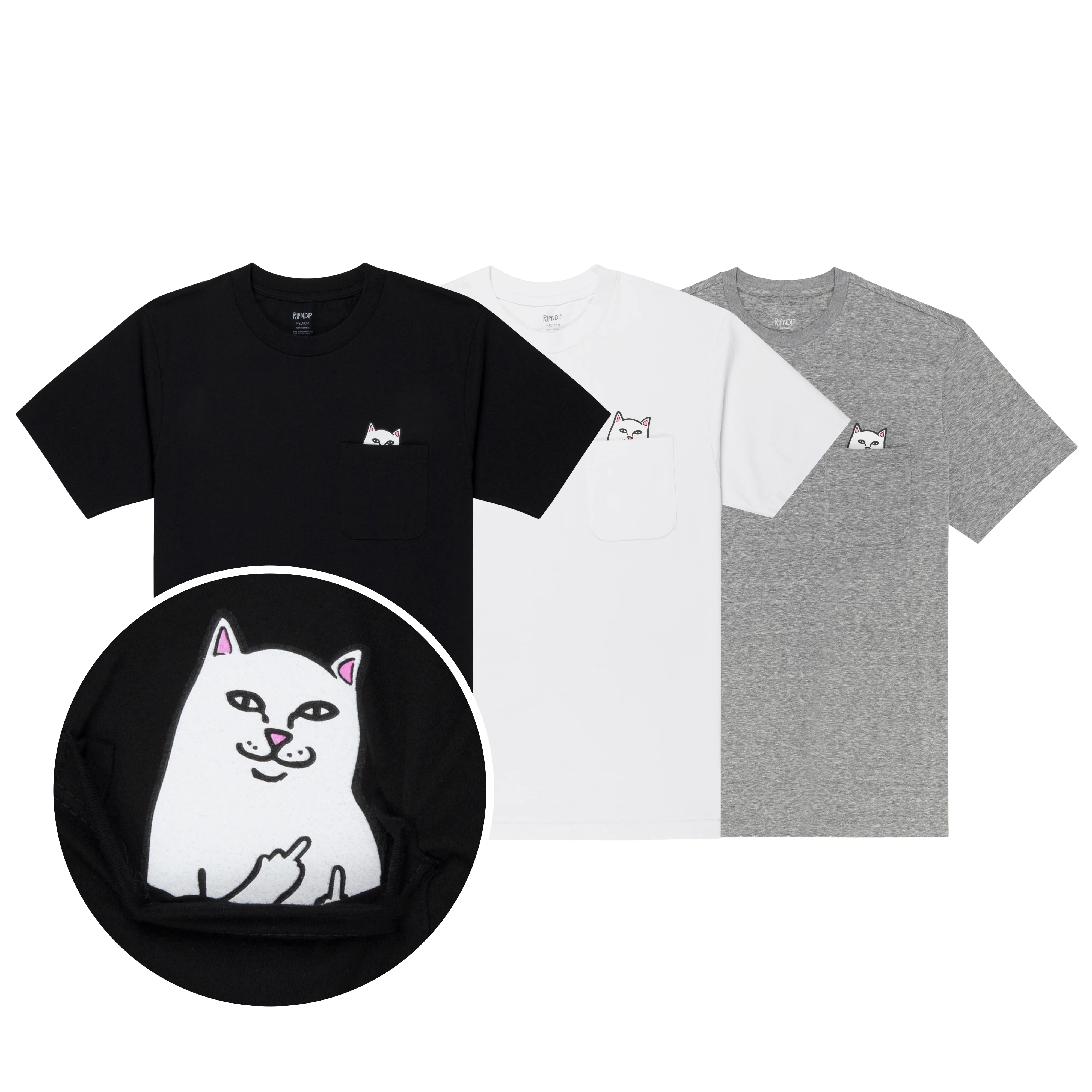 Image of Lord Nermal Pocket Tee 3-Pack