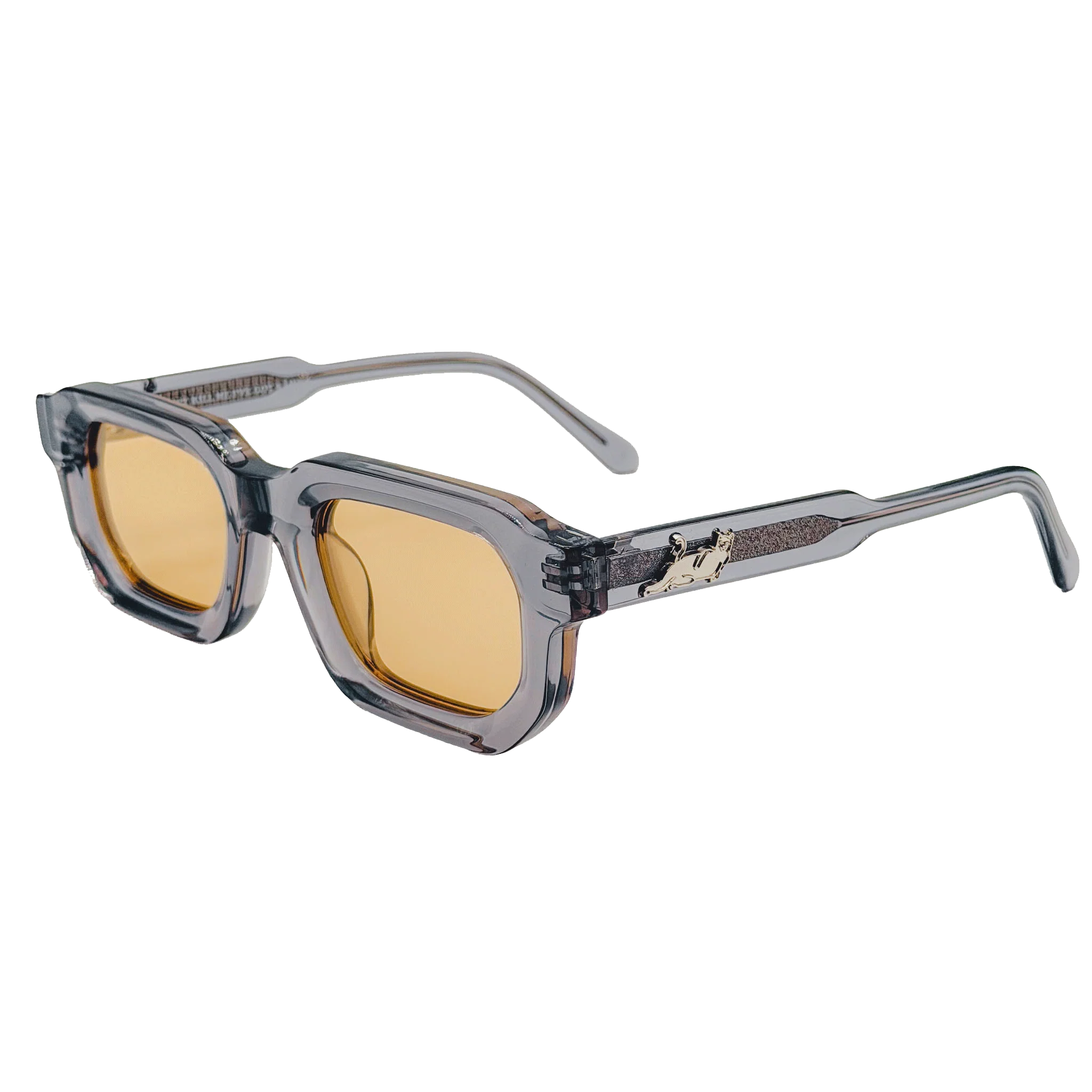 Image of Castanza Sunglasses (Grey / Dusty Yellow)