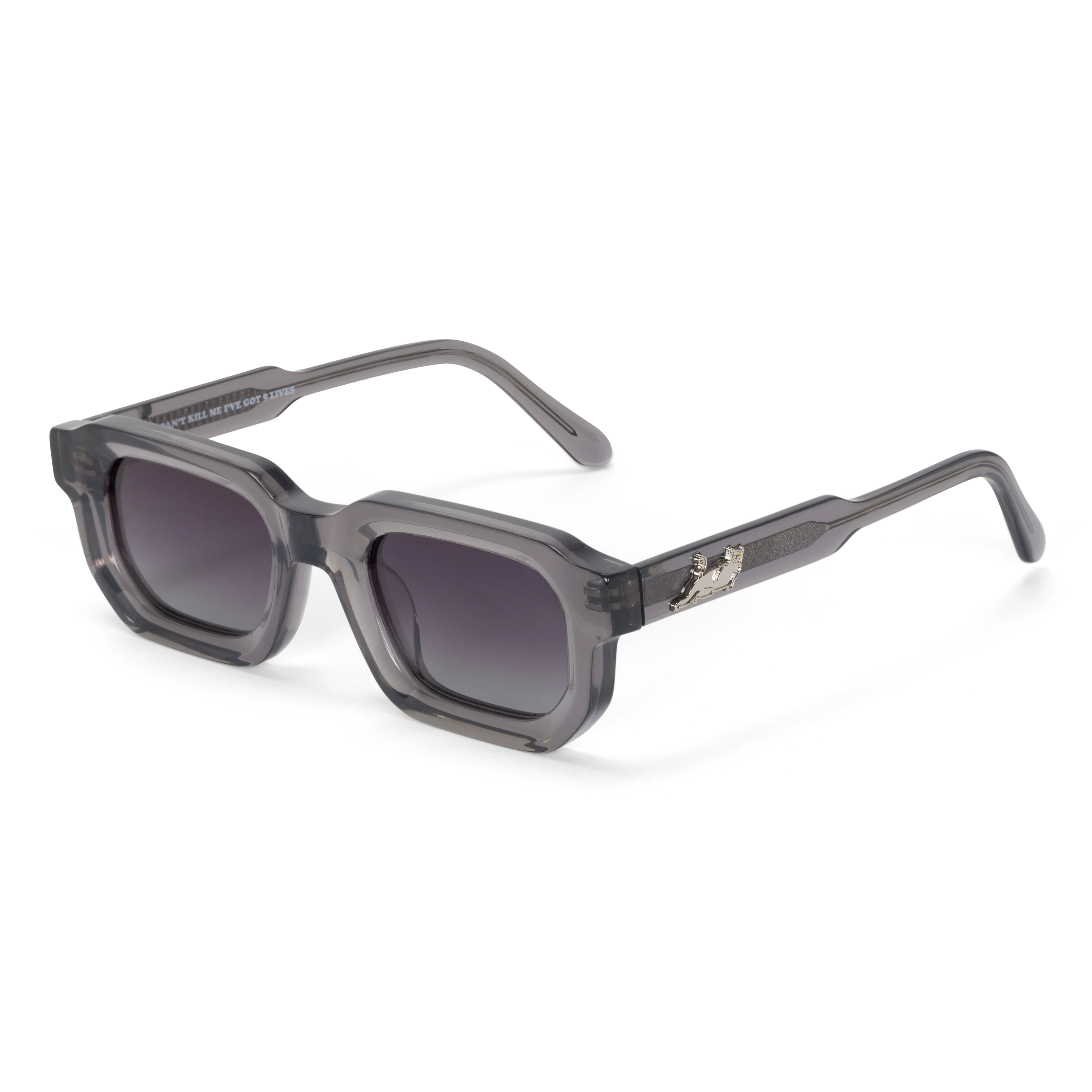 Image of Castanza Sunglasses (Grey / Purple)
