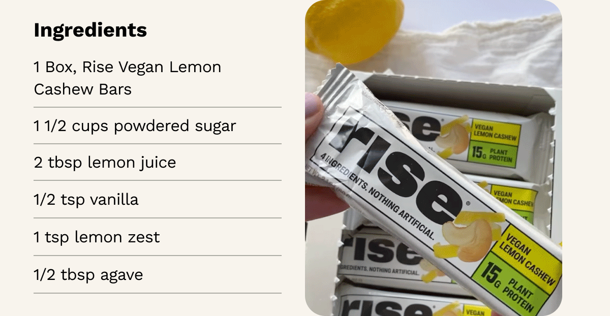 Protein Filled Lemon Bars