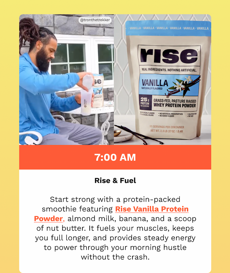7:00 AM: Rise & Fuel