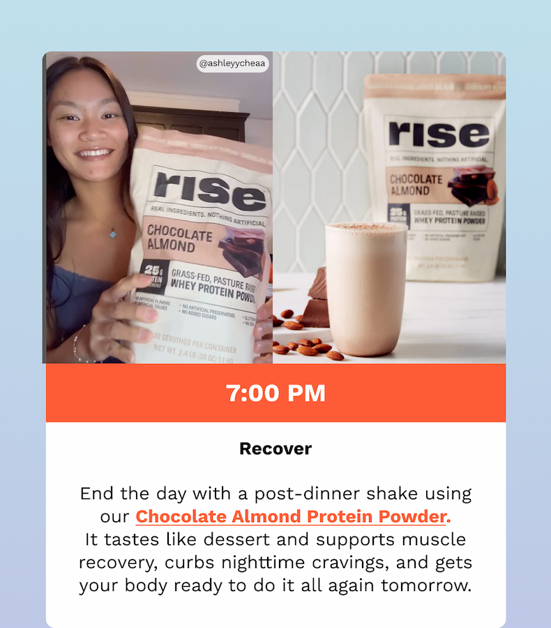 7:00 PM: Recover