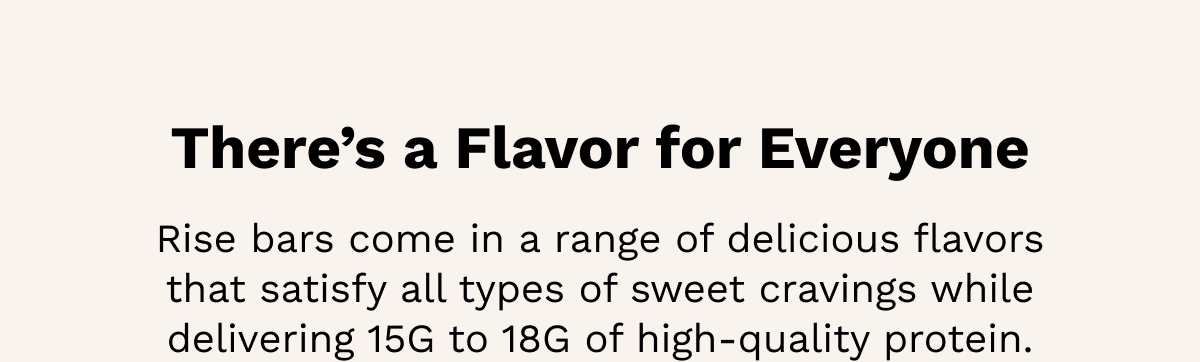 There’s a Flavor for Everyone