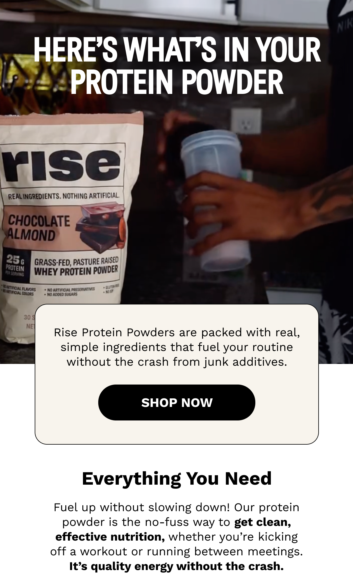 Here’s What’s In Your Protein Powder
