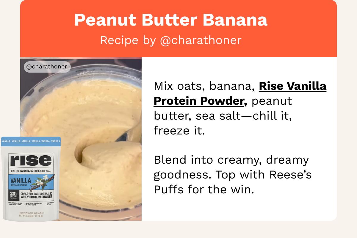 Peanut Butter Banana