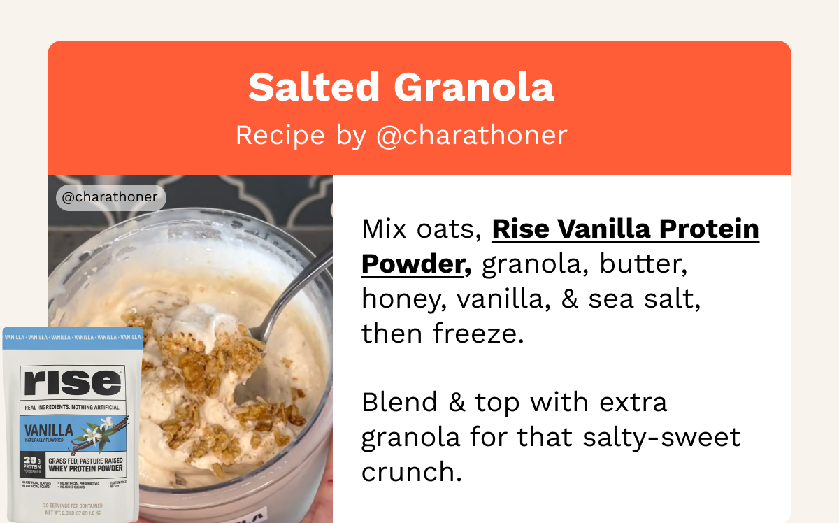 Salted Granola