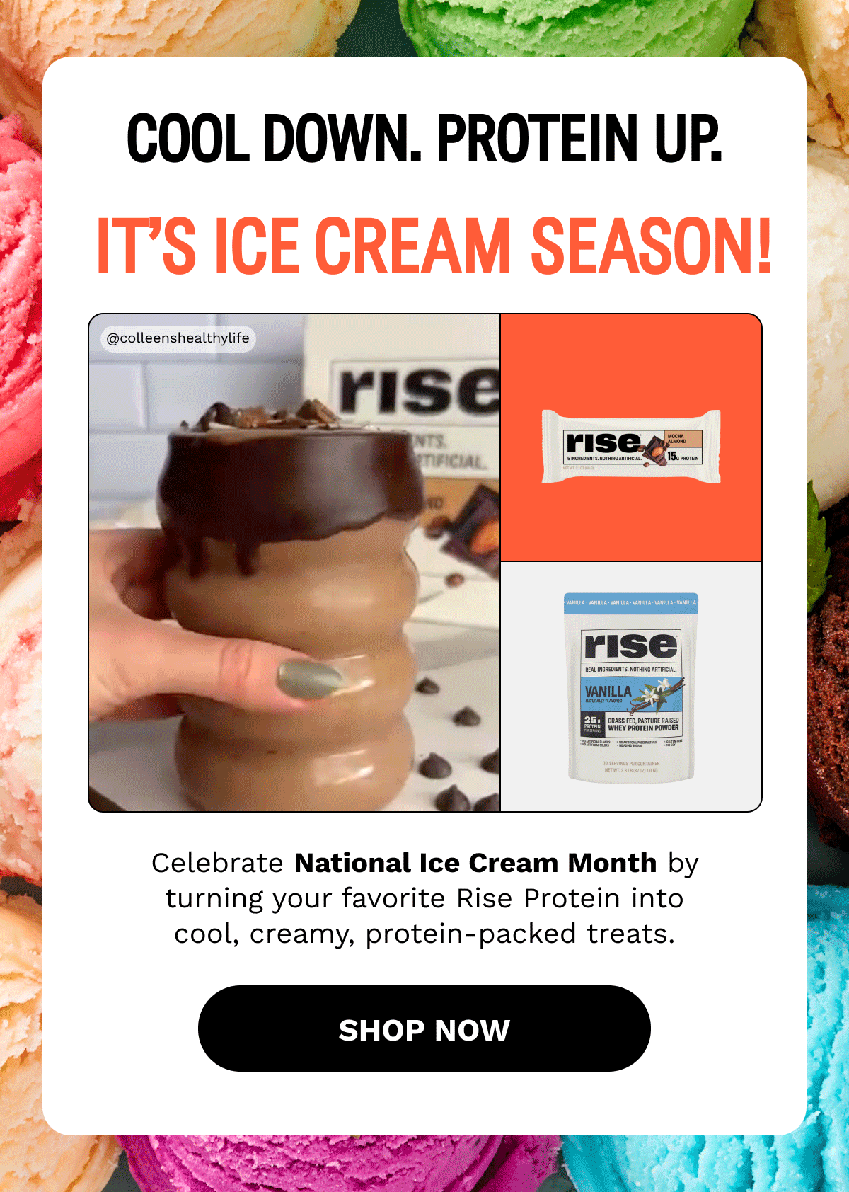 IT'S ICE CREAM SEASON!