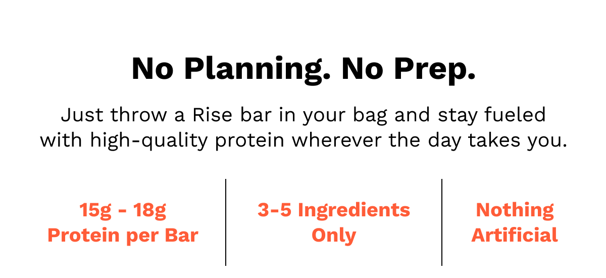 No Planning. No Prep.
