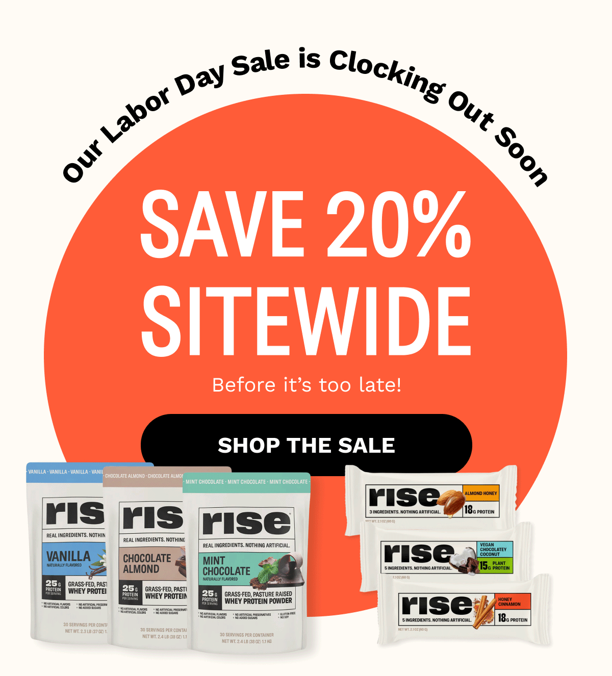 Our Labor Day Sale is Clocking Out Soon