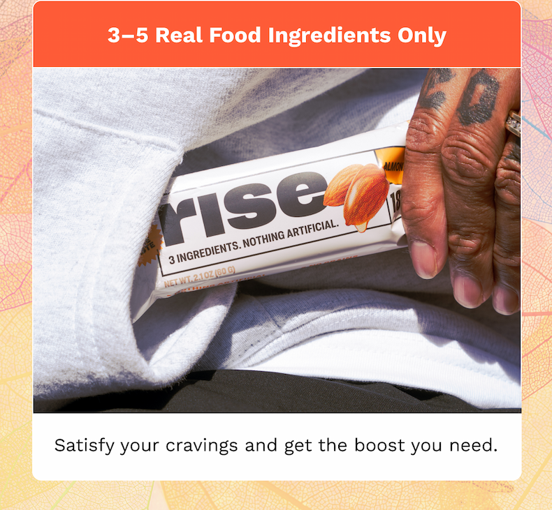 3–5 Real Food Ingredients Only
