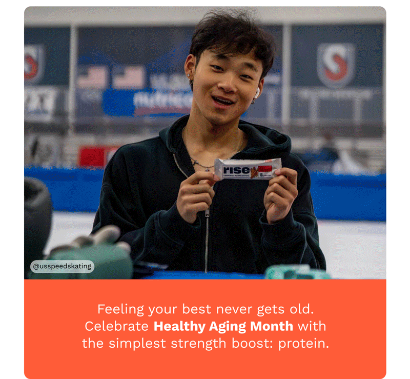 Feeling your best never gets old. Celebrate Healthy Aging Month with the simplest strength boost: protein.