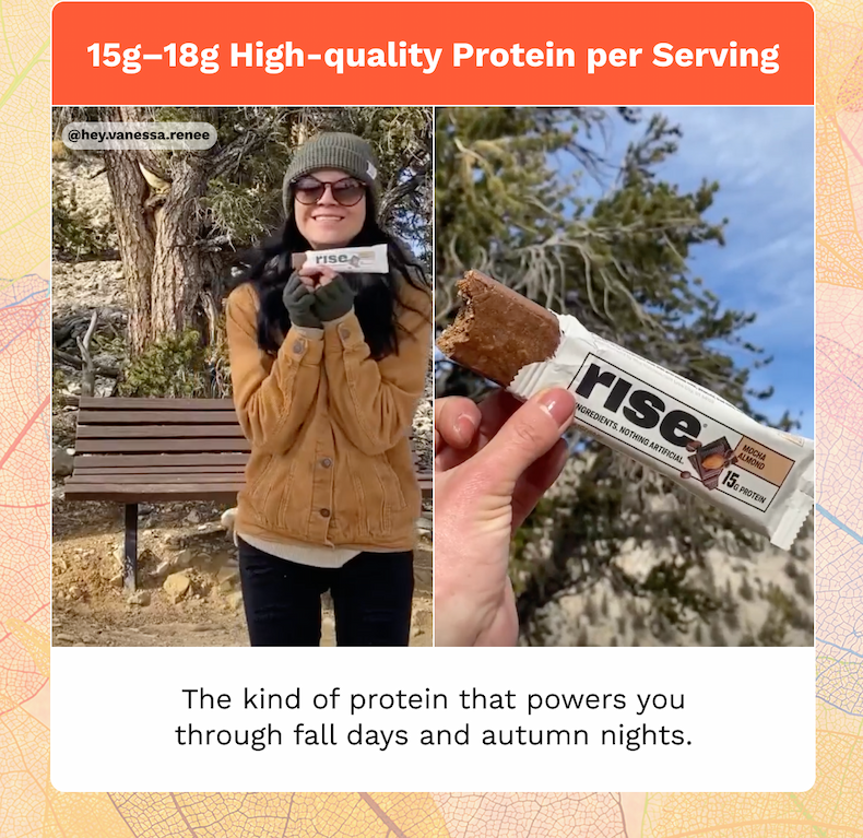 15g–18g High-Quality Protein per Serving