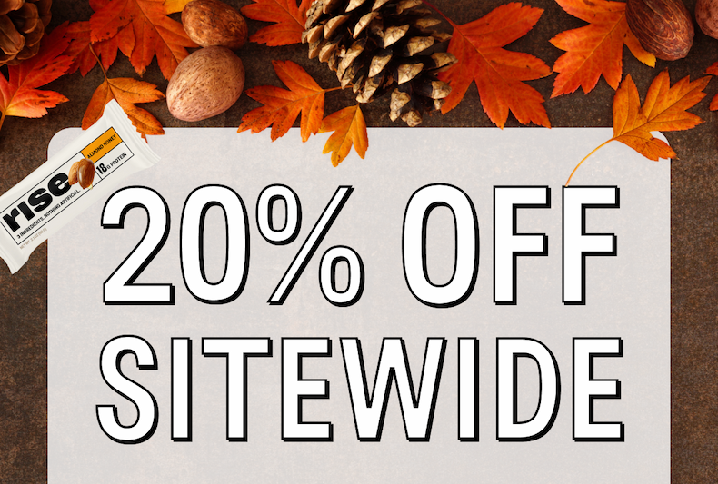 20% OFF SITEWIDE