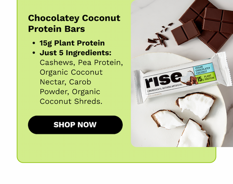 Chocolatey Coconut Protein Bars