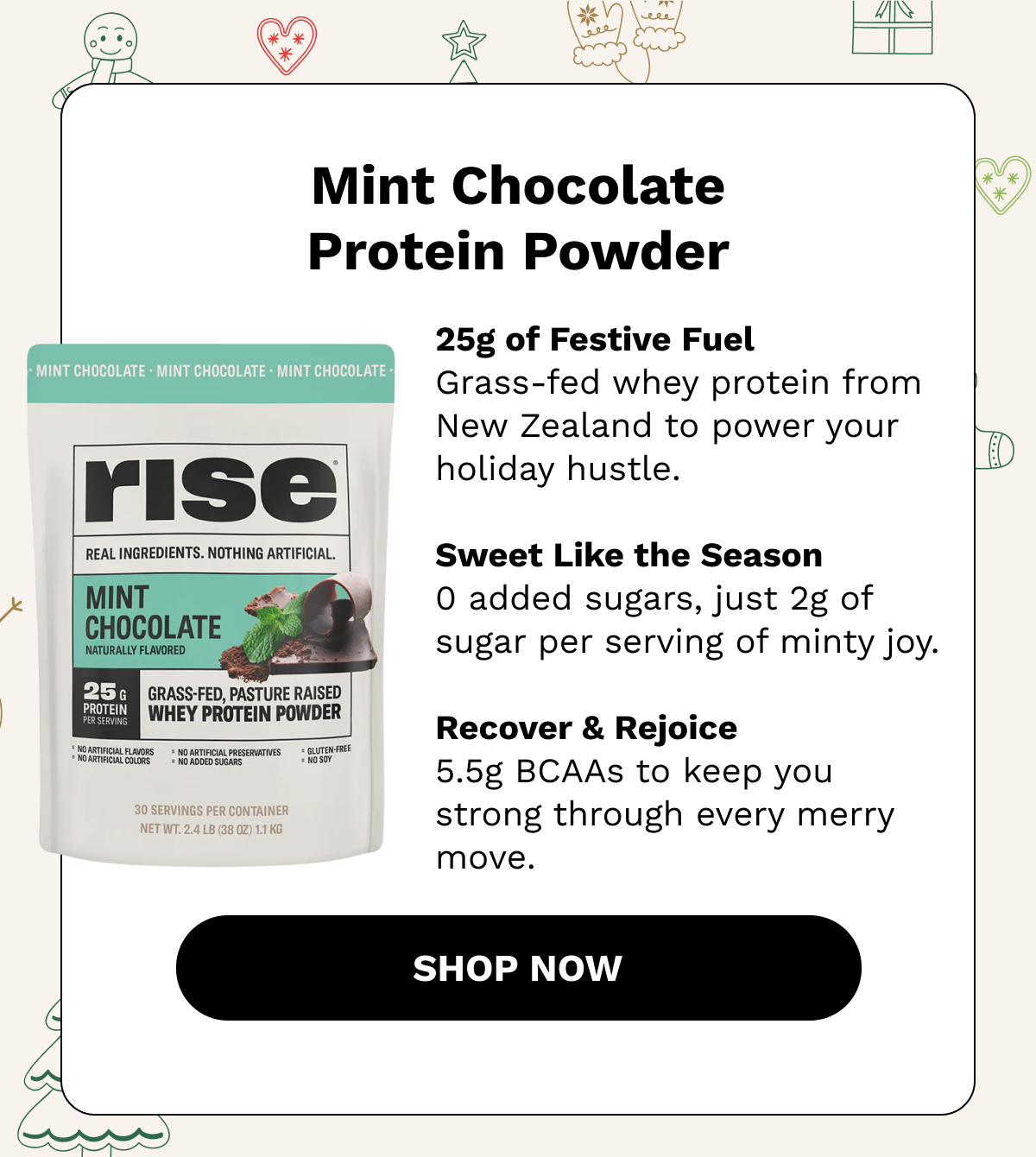 Mint Chocolate Protein Powder